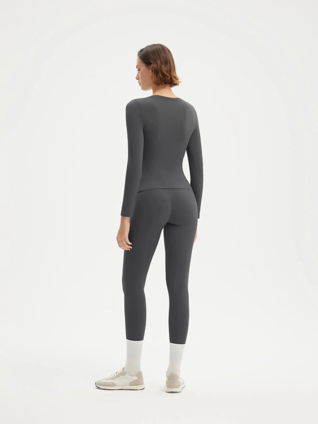 Cloud Cashmere Crew Neck Workout Set