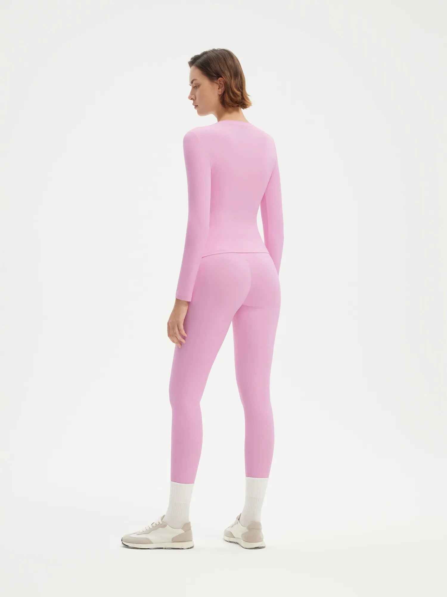 Cloud Cashmere Crew Neck Workout Set