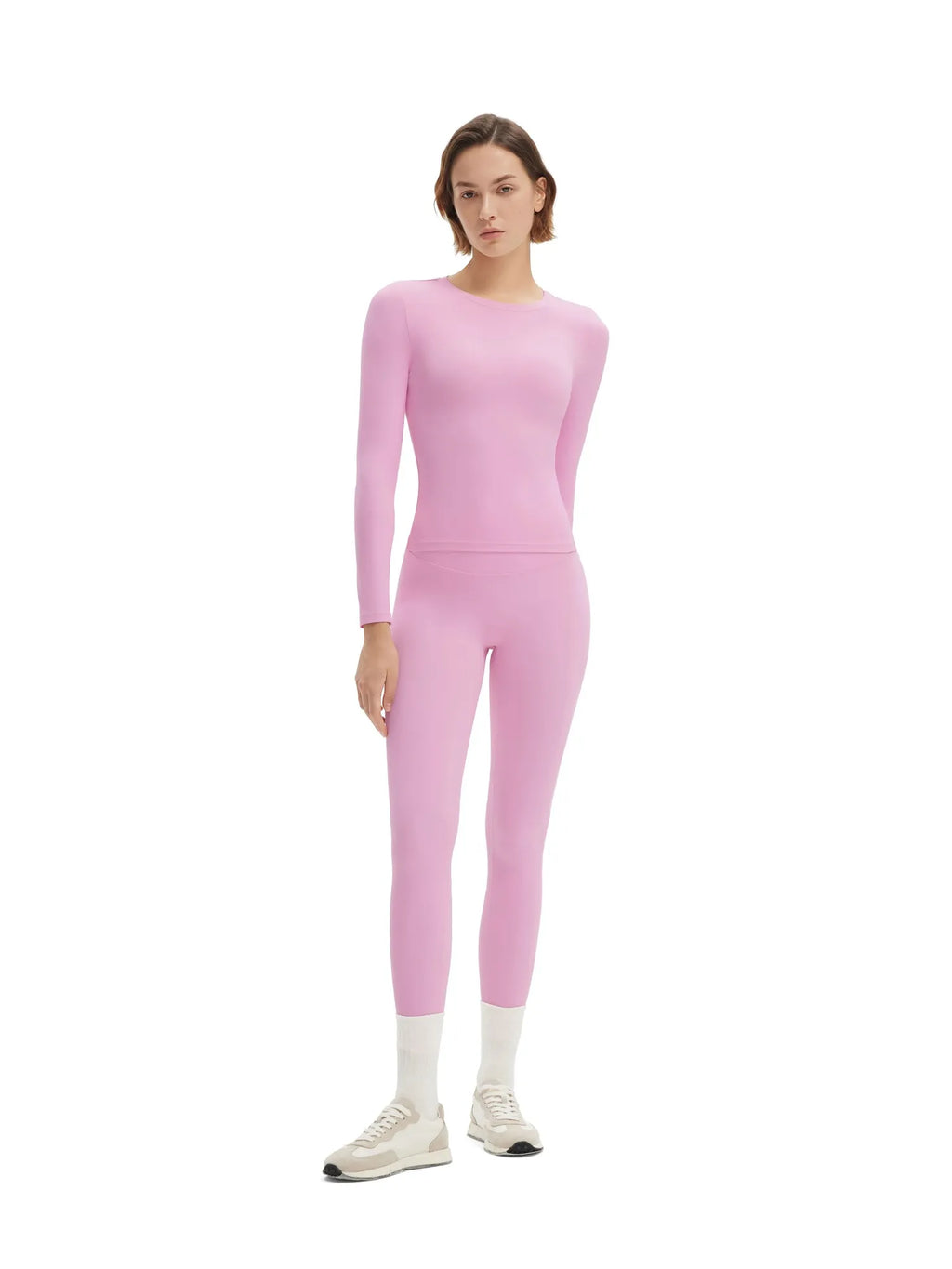 Cloud Cashmere Crew Neck Workout Set