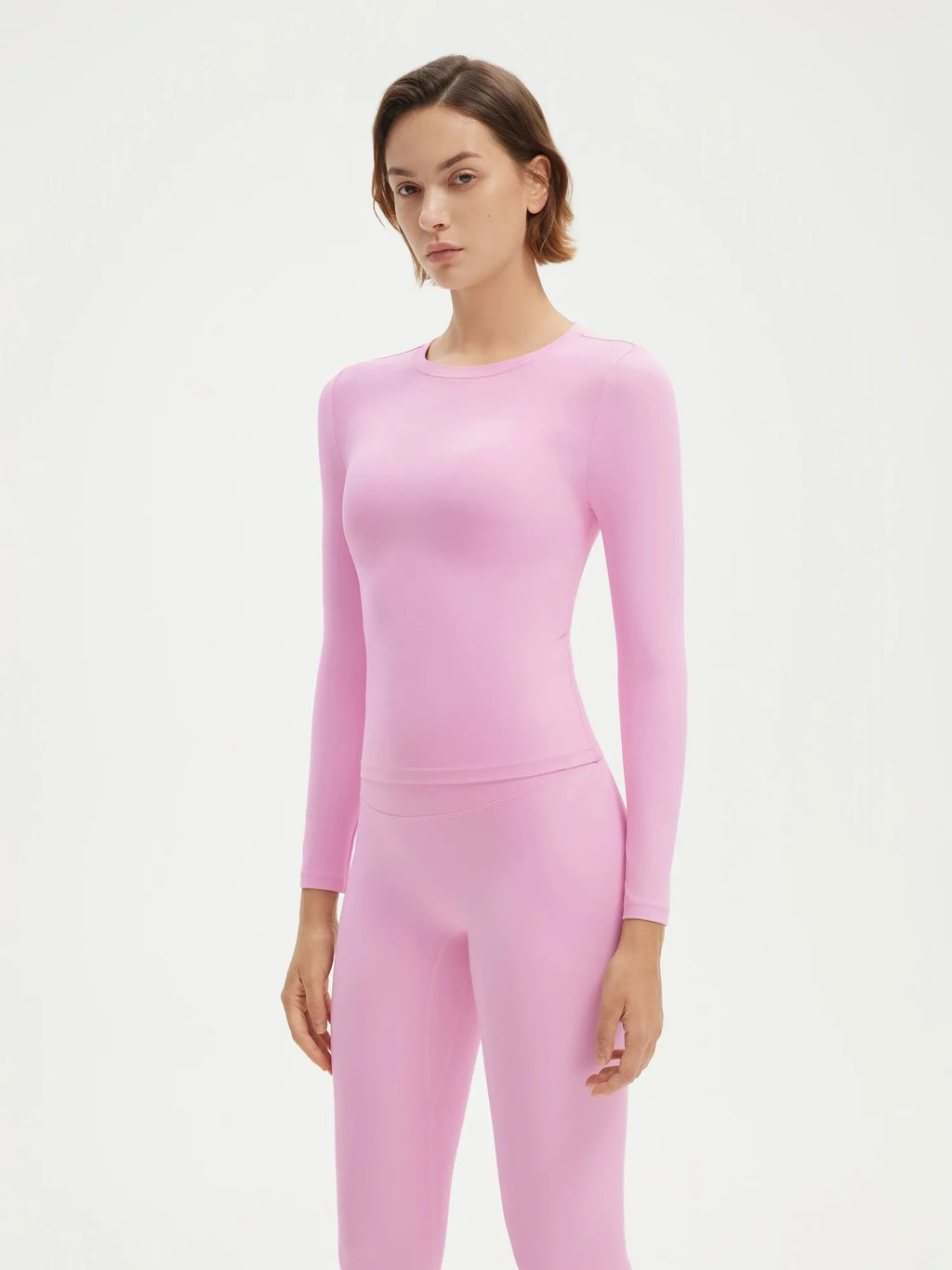Cloud Cashmere Crew Neck Workout Set