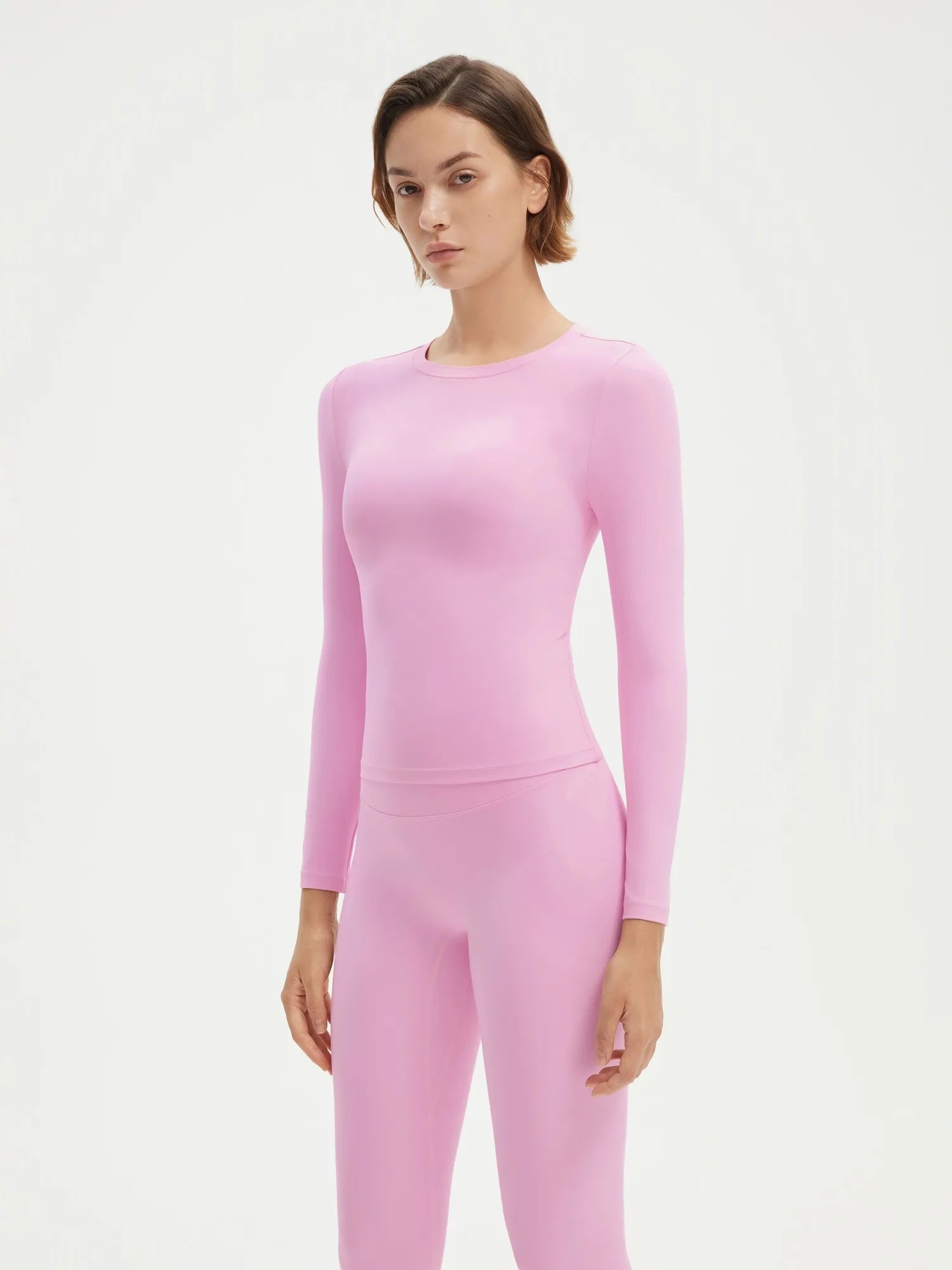 Cloud Cashmere Crew Neck Workout Set