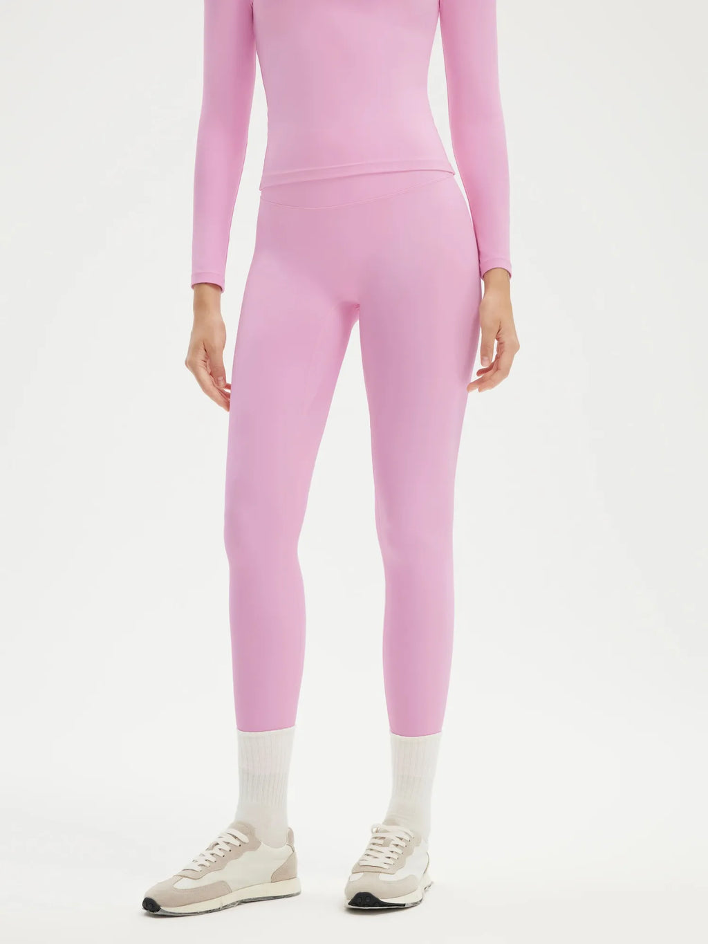 Cloud Cashmere Crew Neck Workout Set