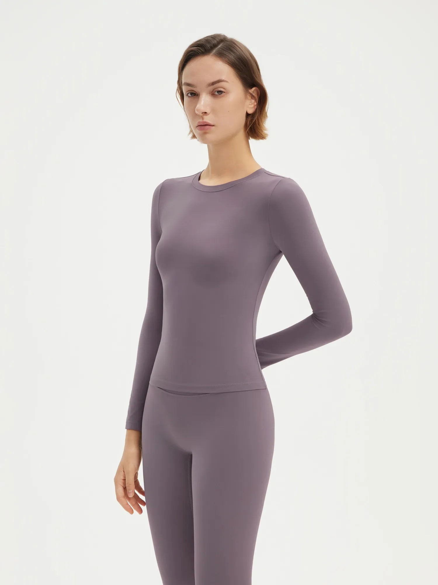 Cloud Cashmere Crew Neck Workout Set