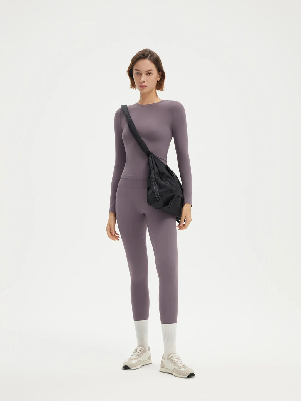 Cloud Cashmere Crew Neck Workout Set