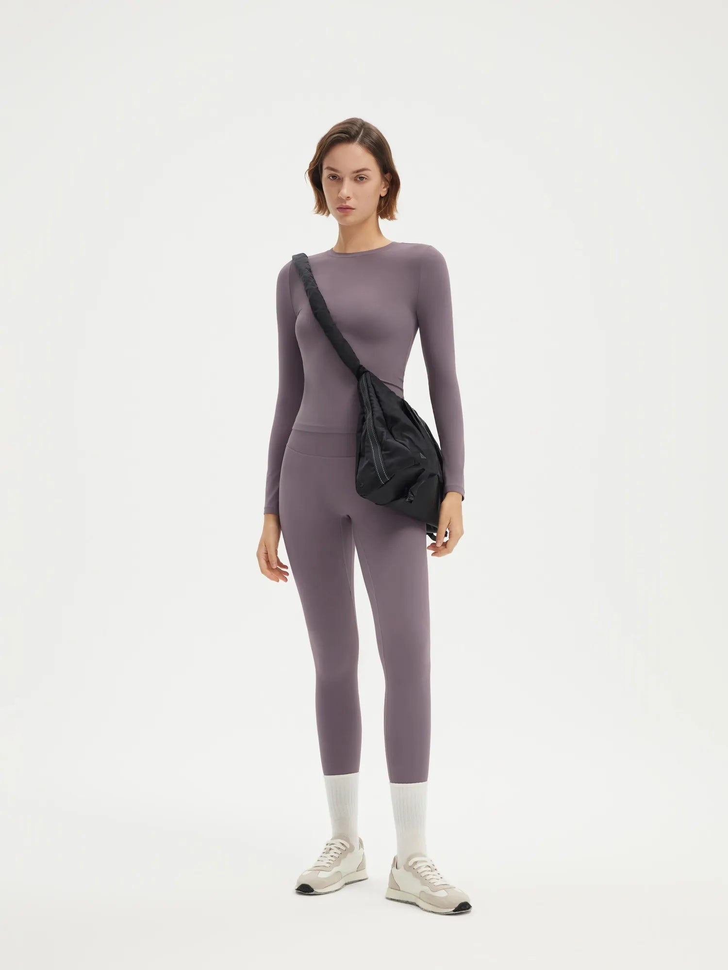 Cloud Cashmere Crew Neck Workout Set