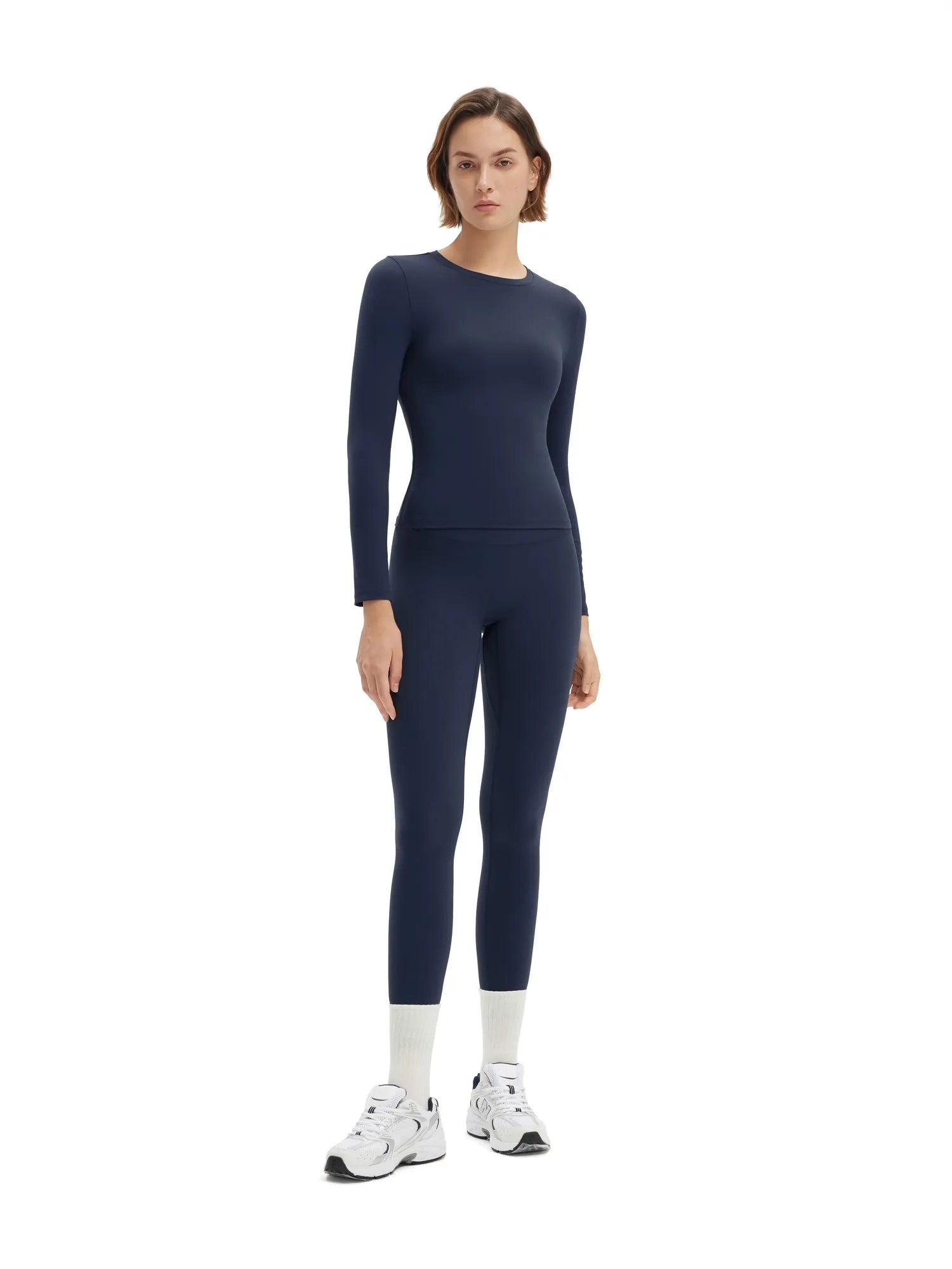 Cloud Cashmere Crew Neck Workout Set