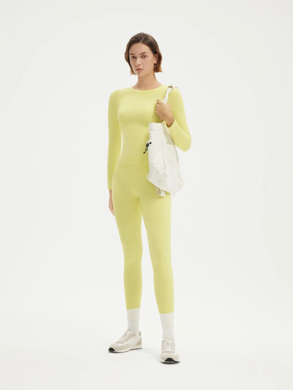 Cloud Cashmere Crew Neck Workout Set