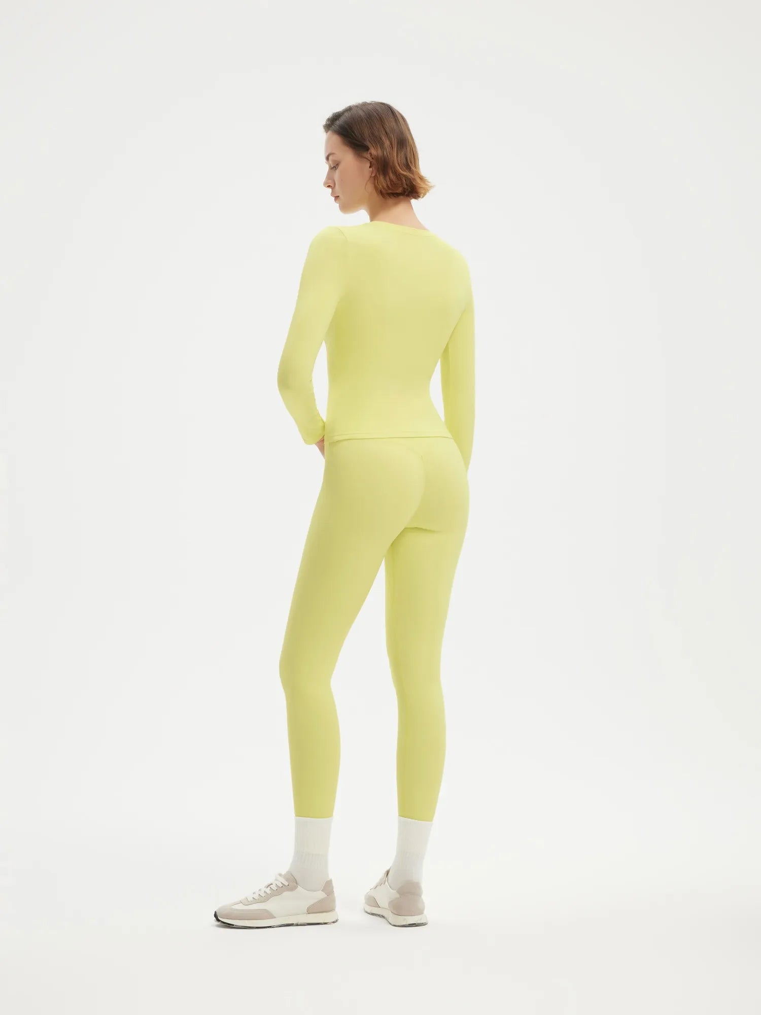 Cloud Cashmere Crew Neck Workout Set