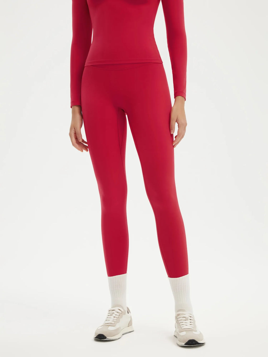 Cloud Cashmere Crew Neck Workout Set