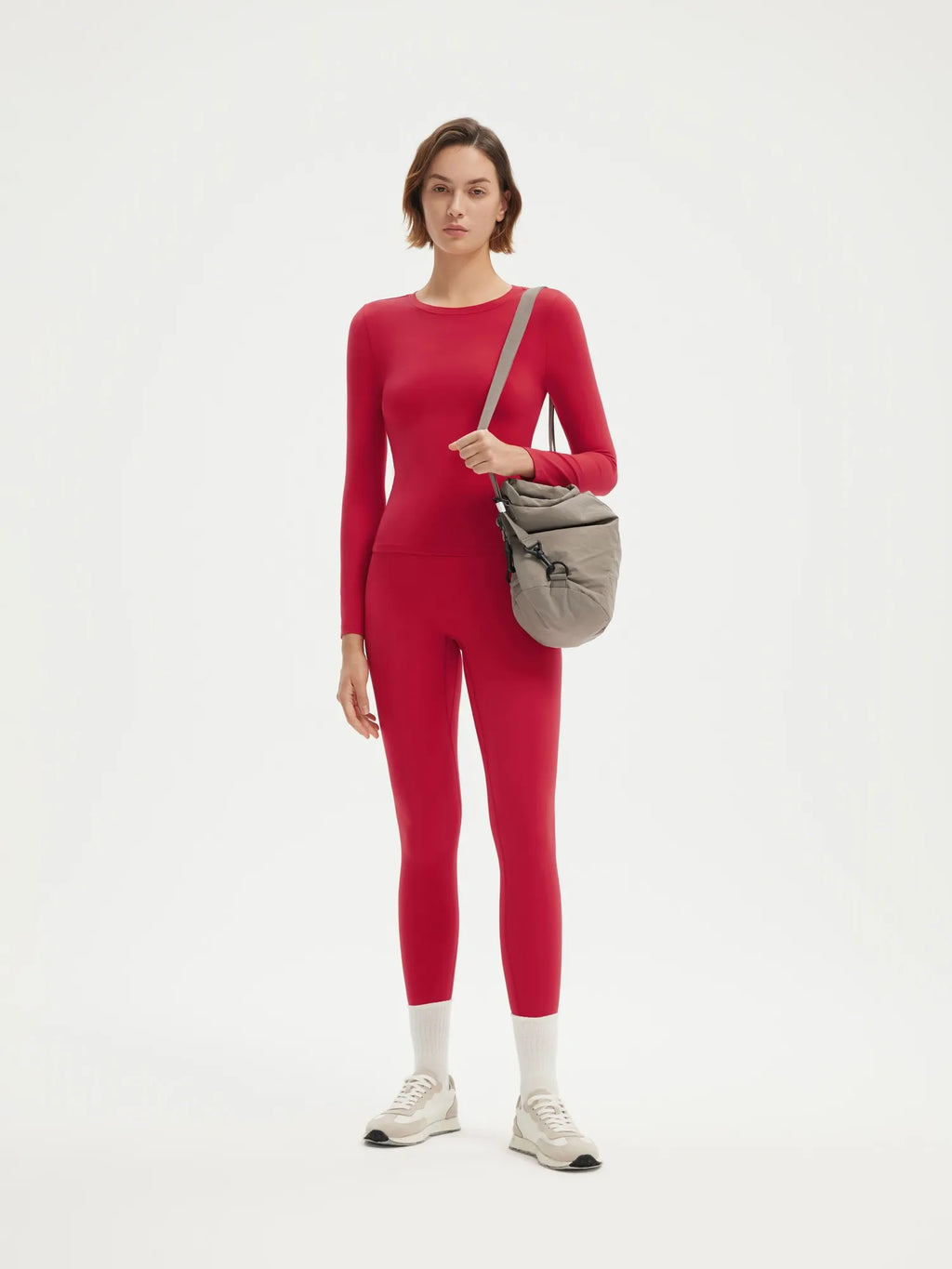 Cloud Cashmere Crew Neck Workout Set