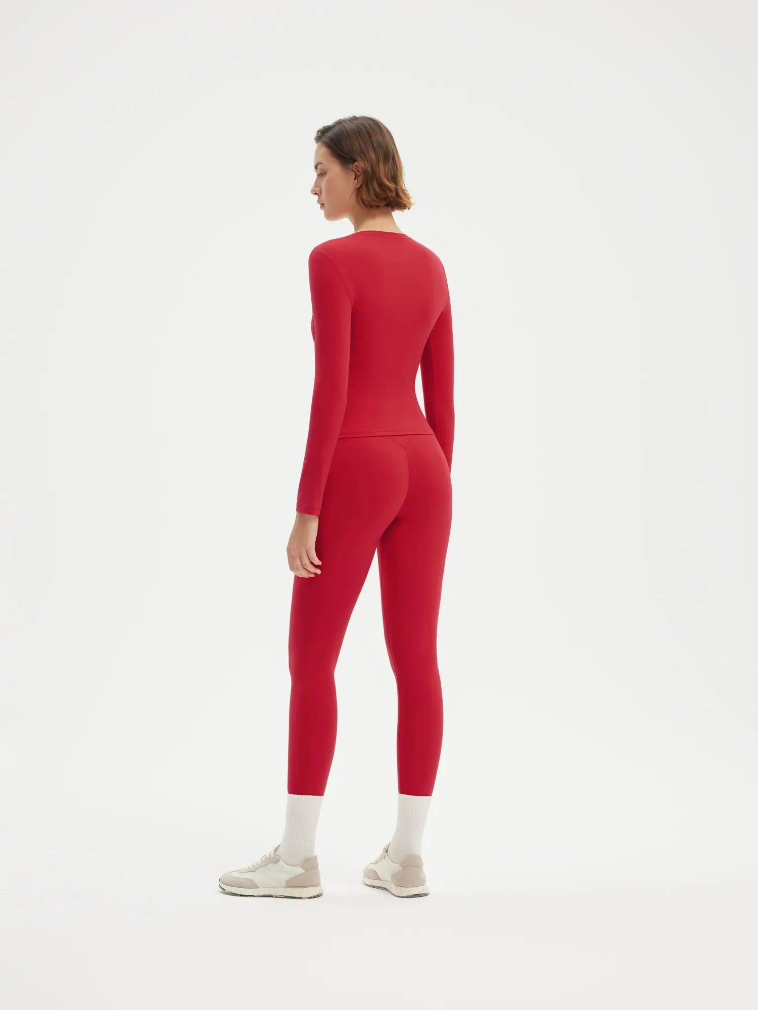 Cloud Cashmere Crew Neck Workout Set