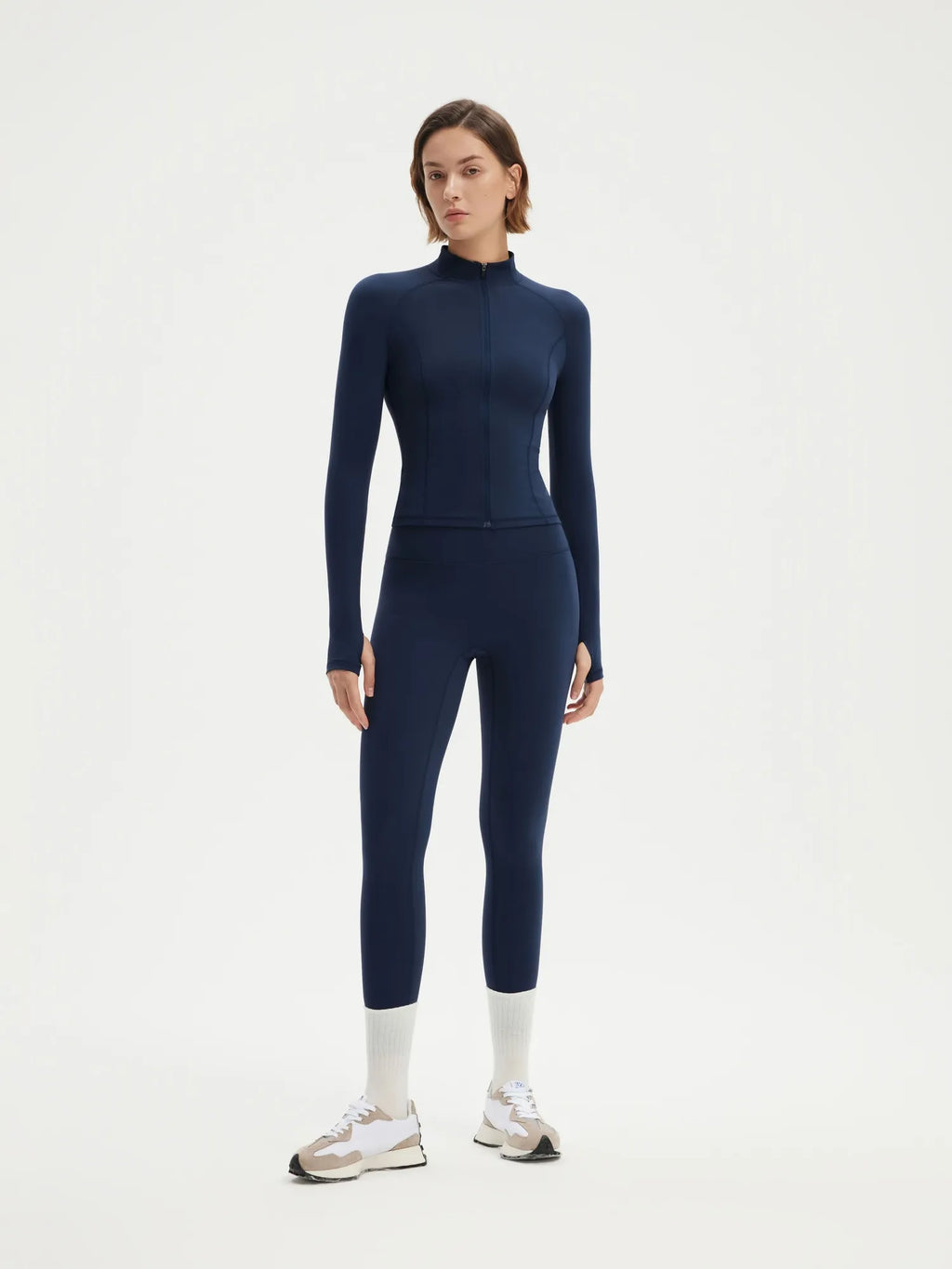 Zip Up Jacket Workout Set