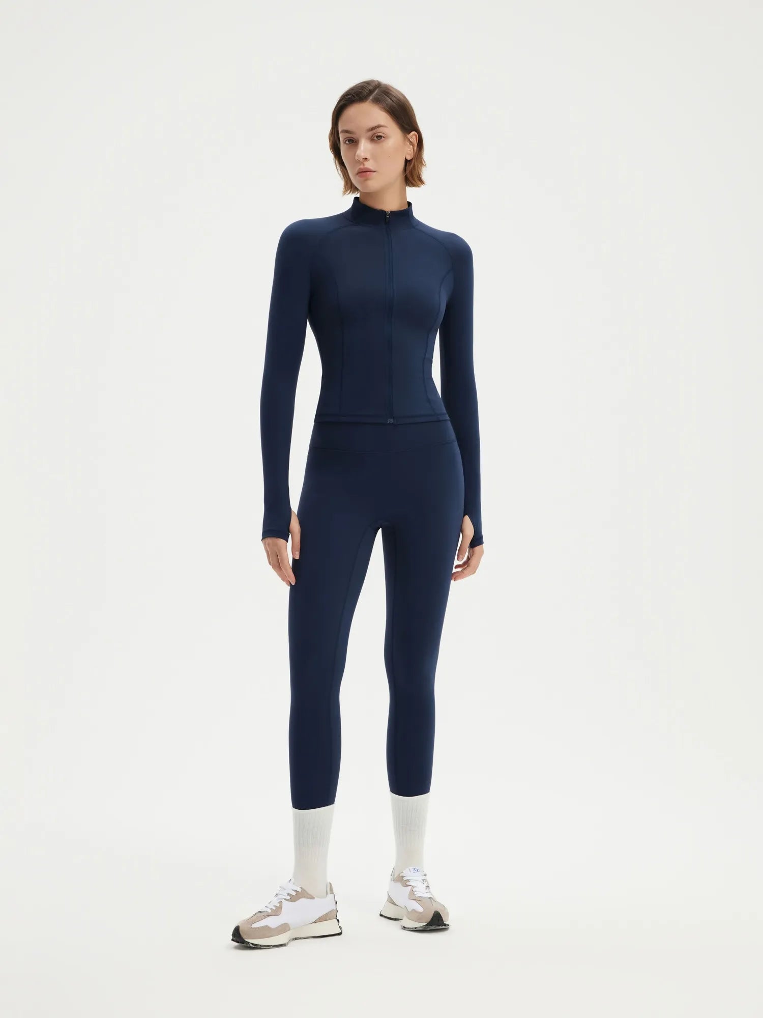 Zip Up Jacket Workout Set
