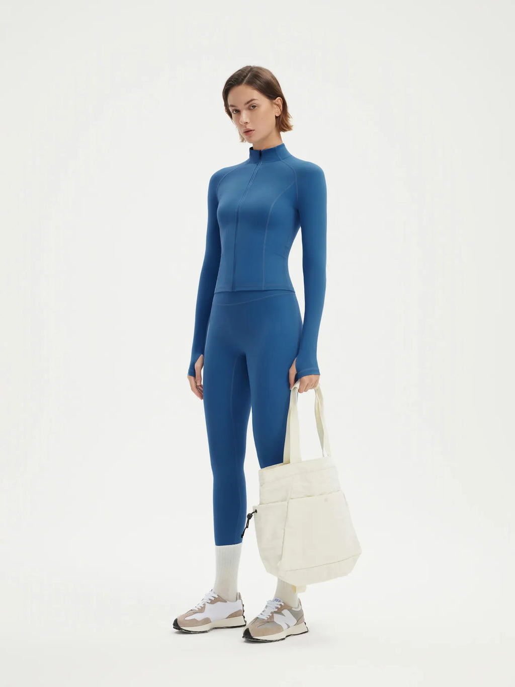 Zip Up Jacket Workout Set