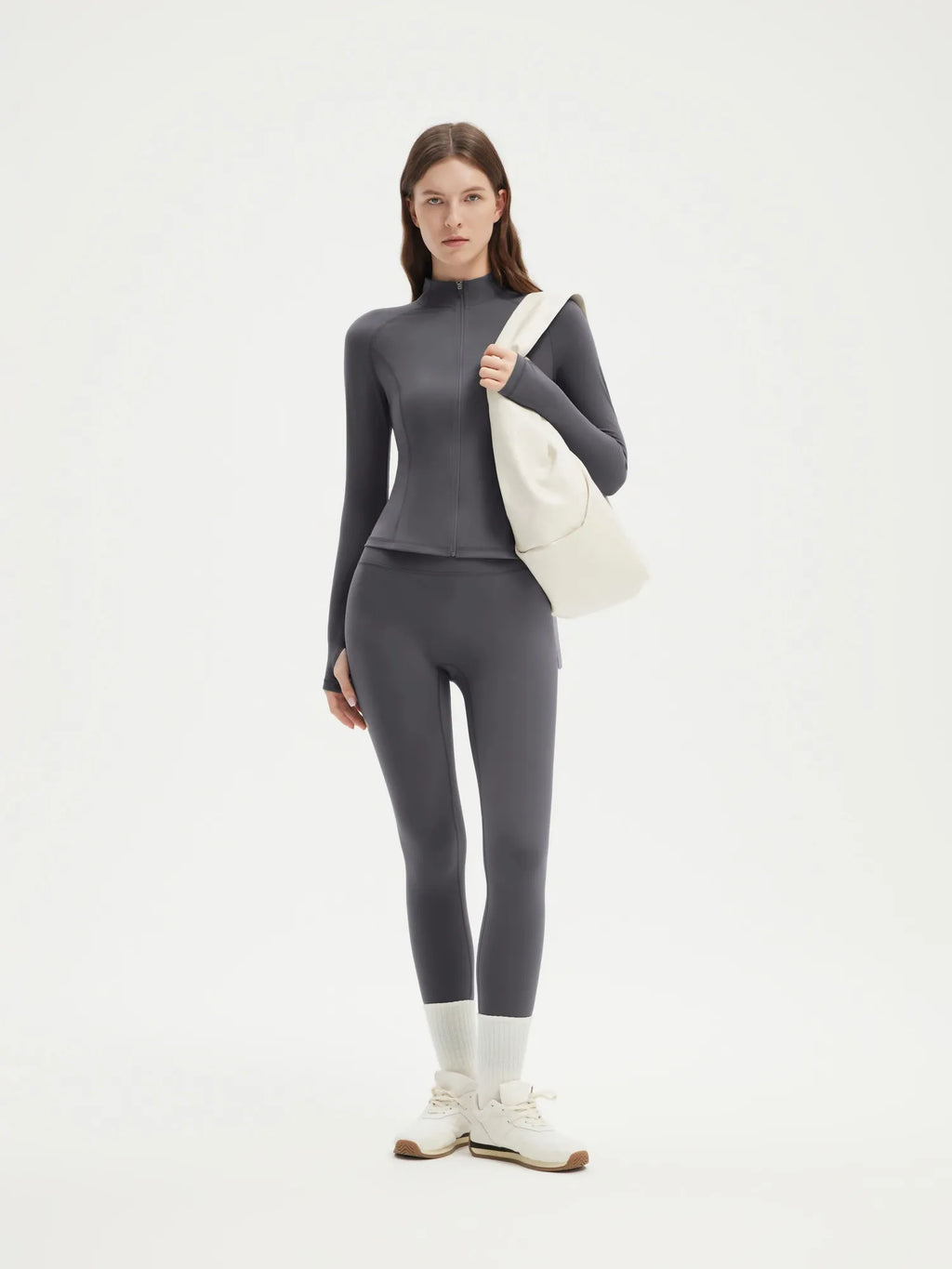 Zip Up Jacket Workout Set