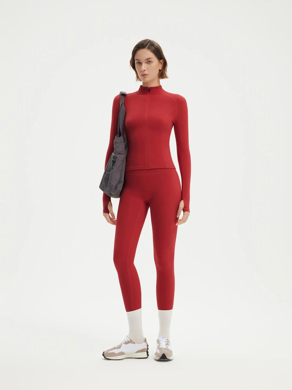 Zip Up Jacket Workout Set