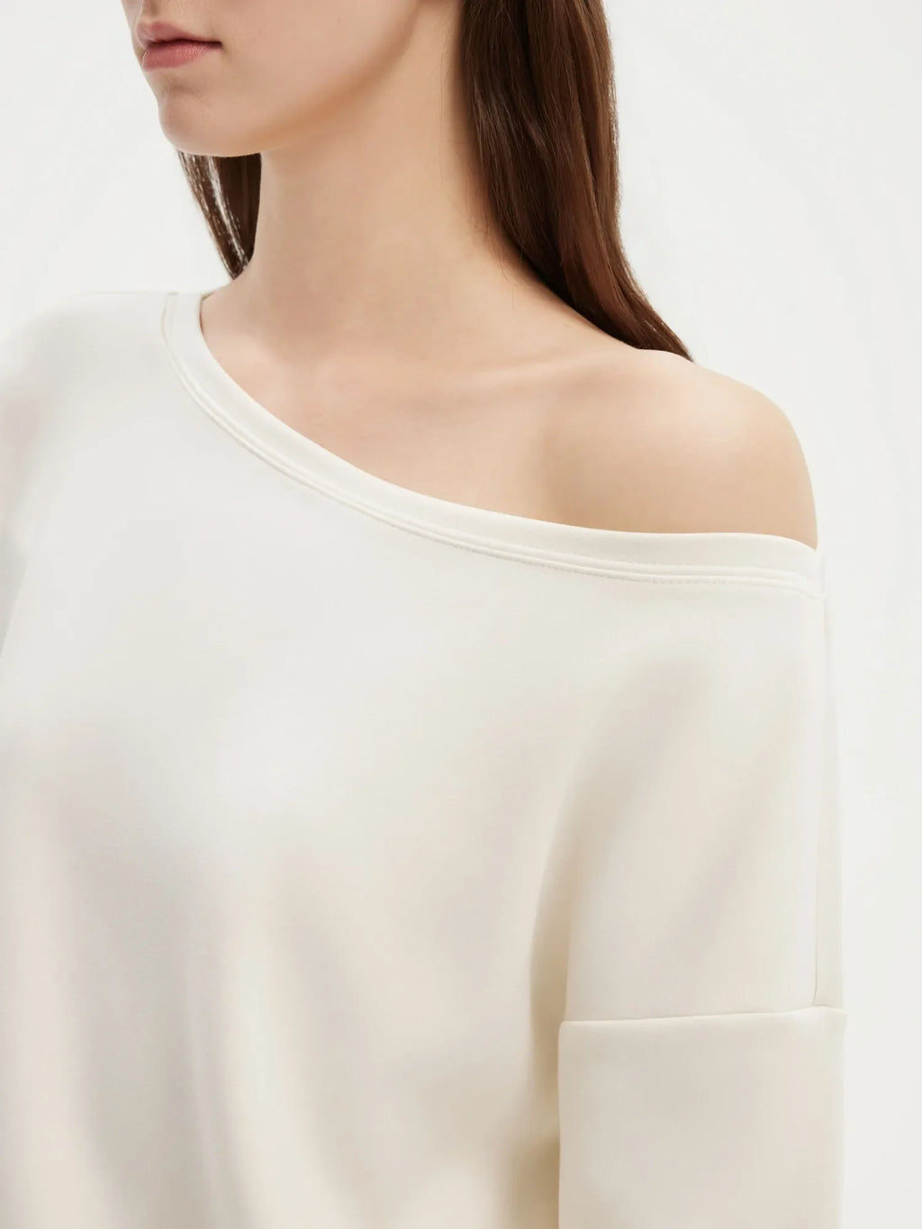 Off Shoulder Sweatshirt Lounge Set