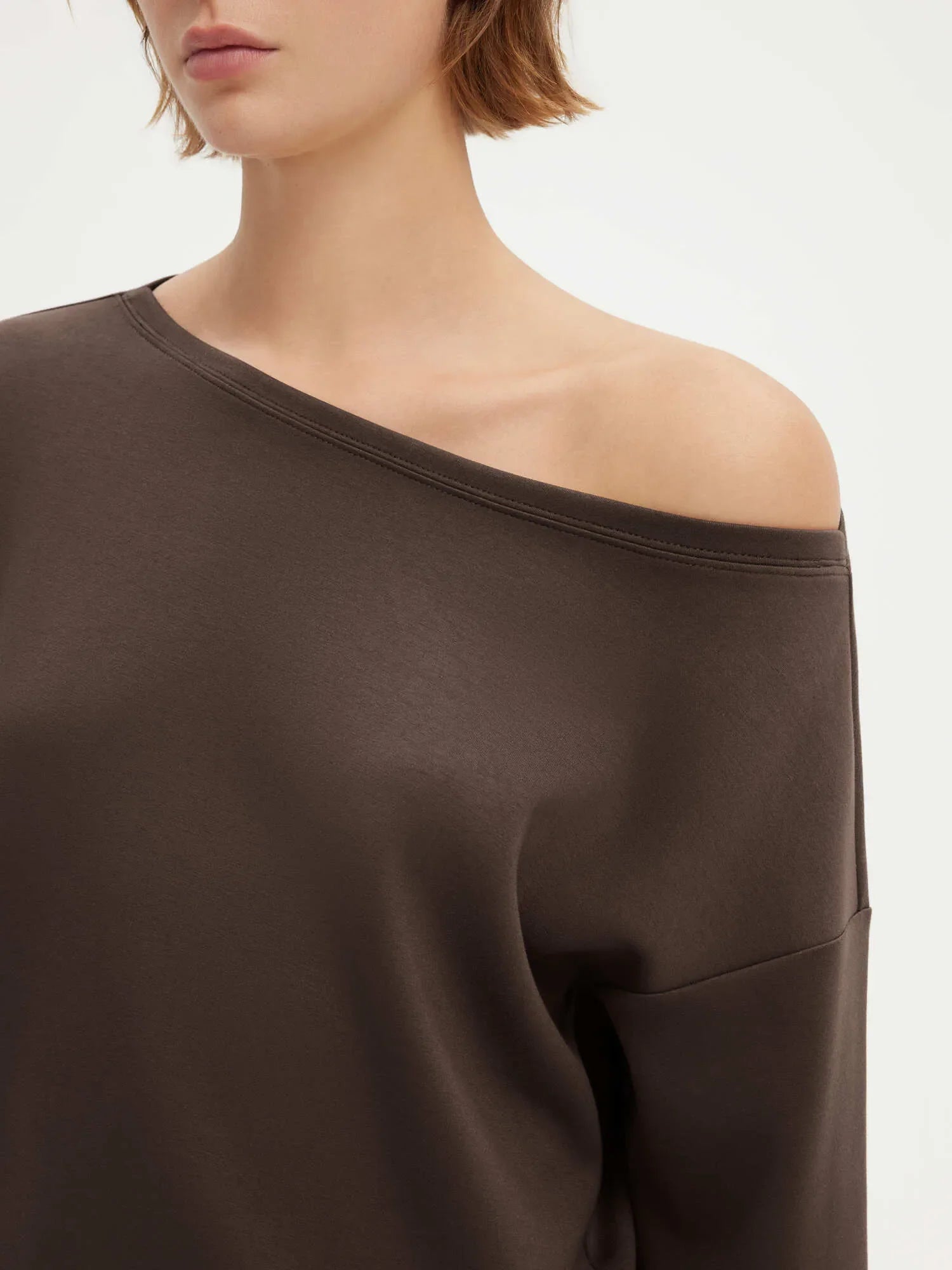 Off Shoulder Sweatshirt Lounge Set