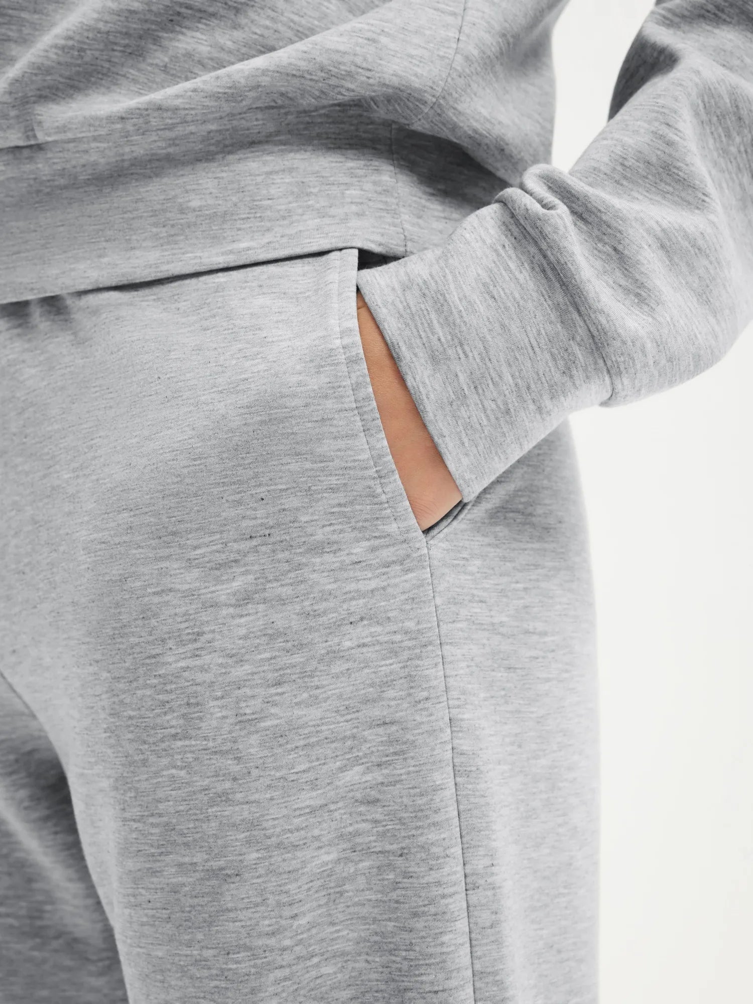 Off Shoulder Sweatshirt Lounge Set