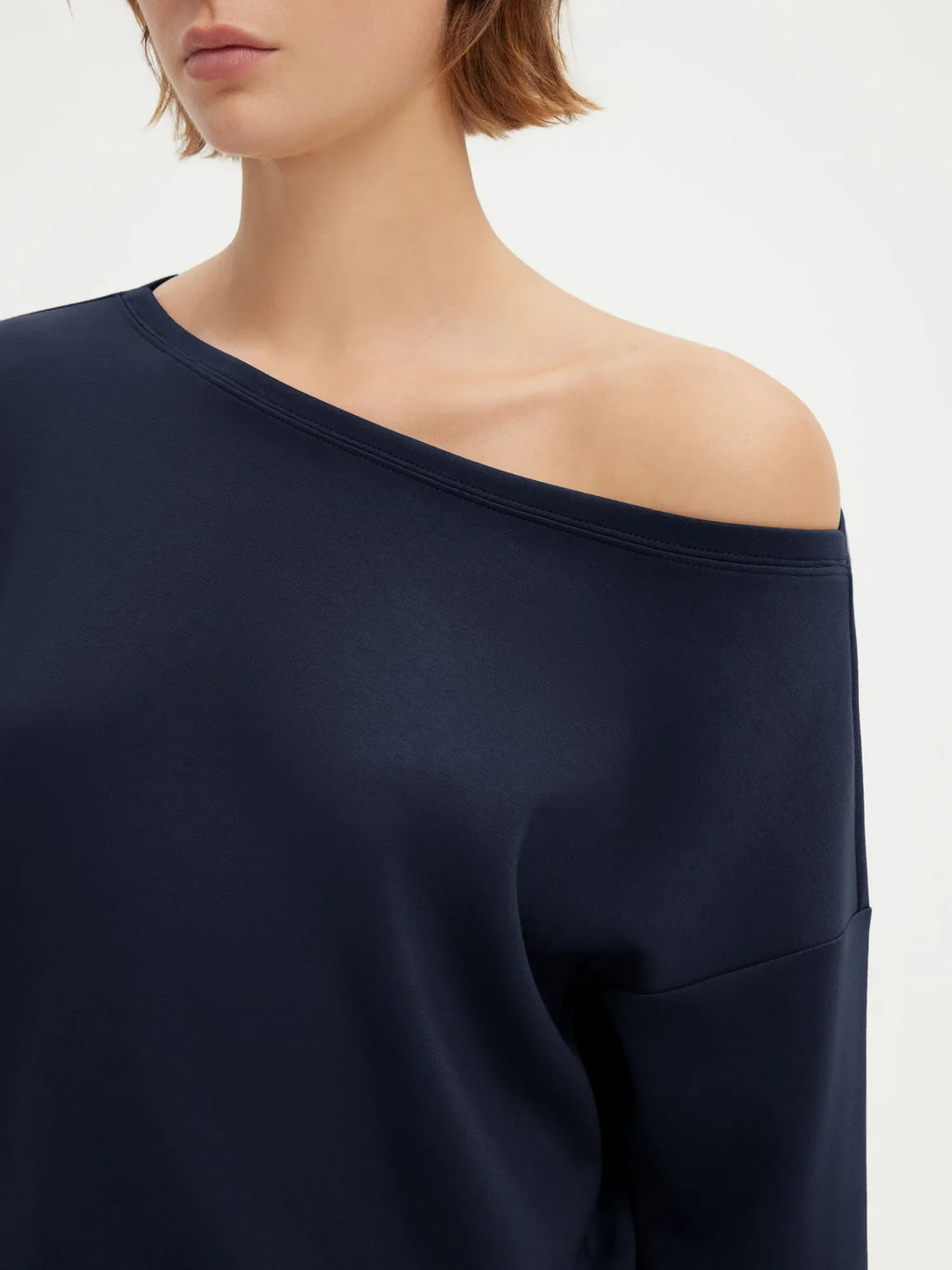 Off Shoulder Sweatshirt Lounge Set