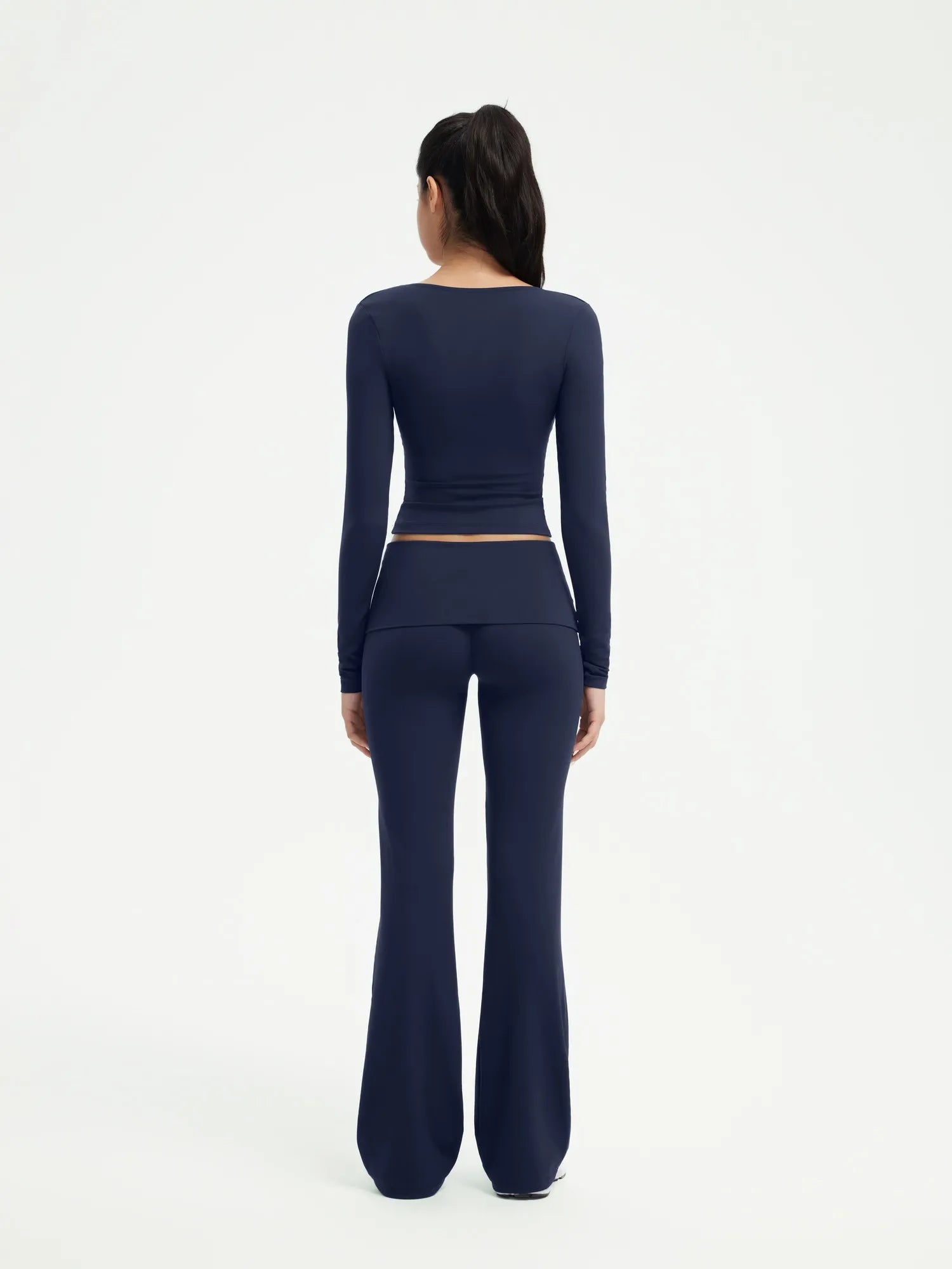V Neck Shirt Lounge Set