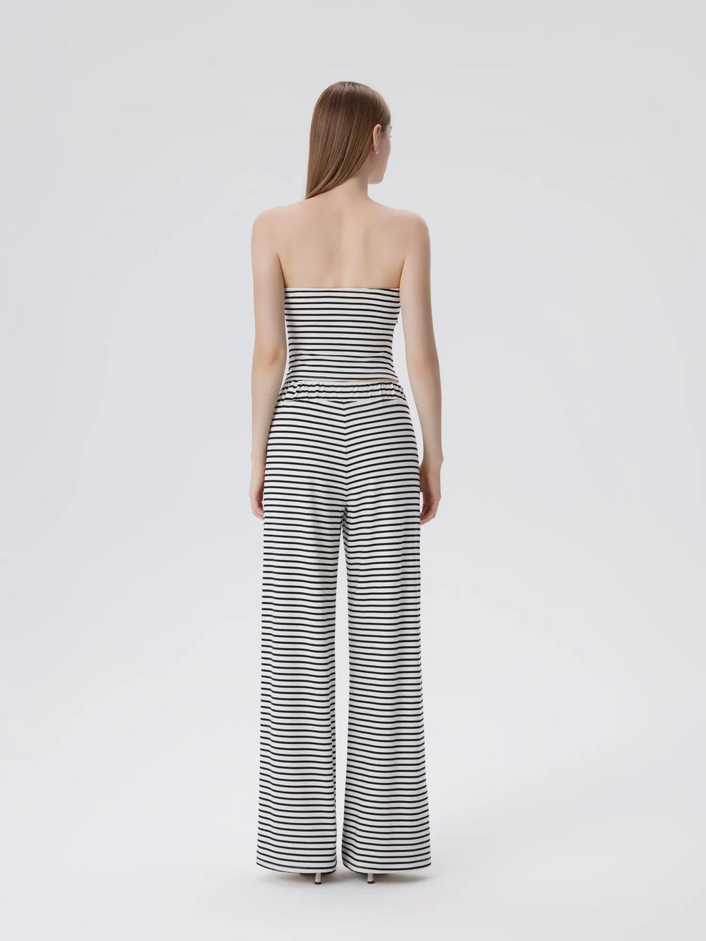 Tube Wide Leg Pants 2 Piece Lounge Set