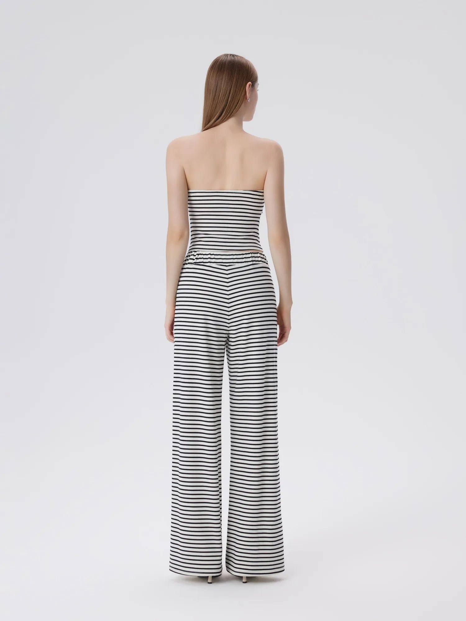 Tube Wide Leg Pants 2 Piece Lounge Set
