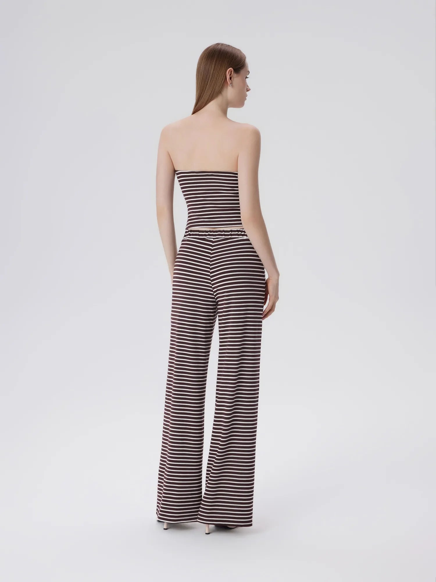 Tube Wide Leg Pants 2 Piece Lounge Set