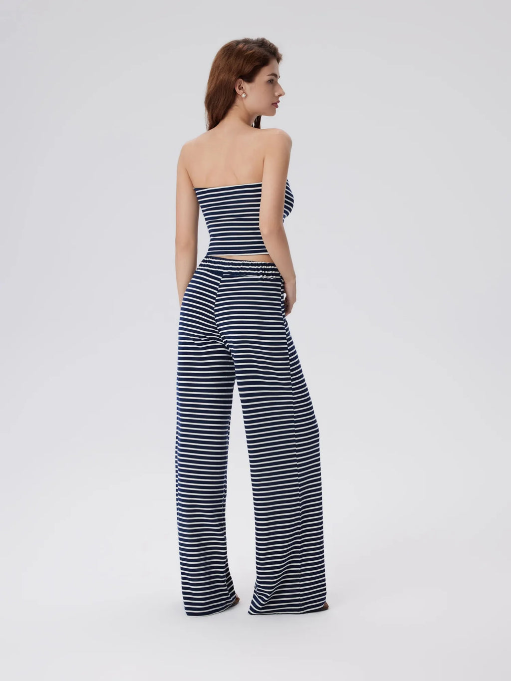 Tube Wide Leg Pants 2 Piece Lounge Set