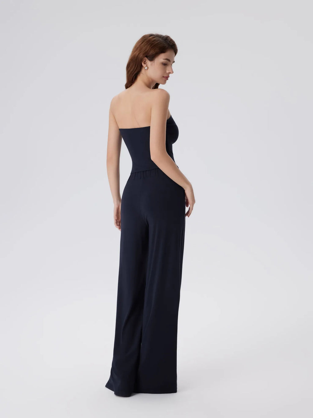 Tube Wide Leg Pants 2 Piece Lounge Set