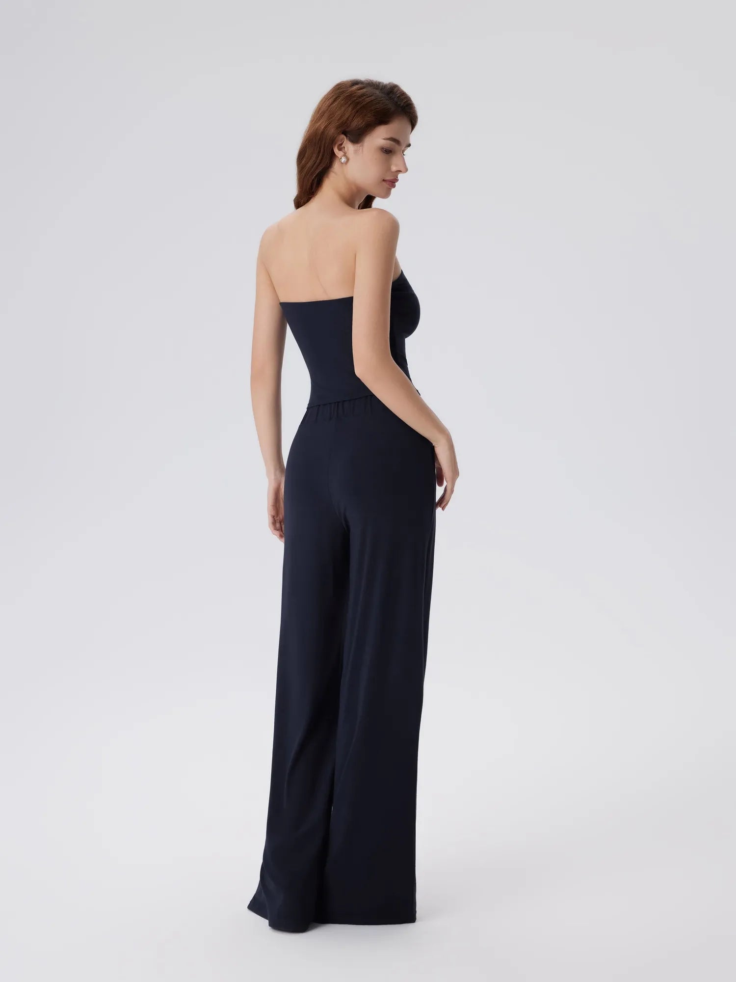 Tube Wide Leg Pants 2 Piece Lounge Set