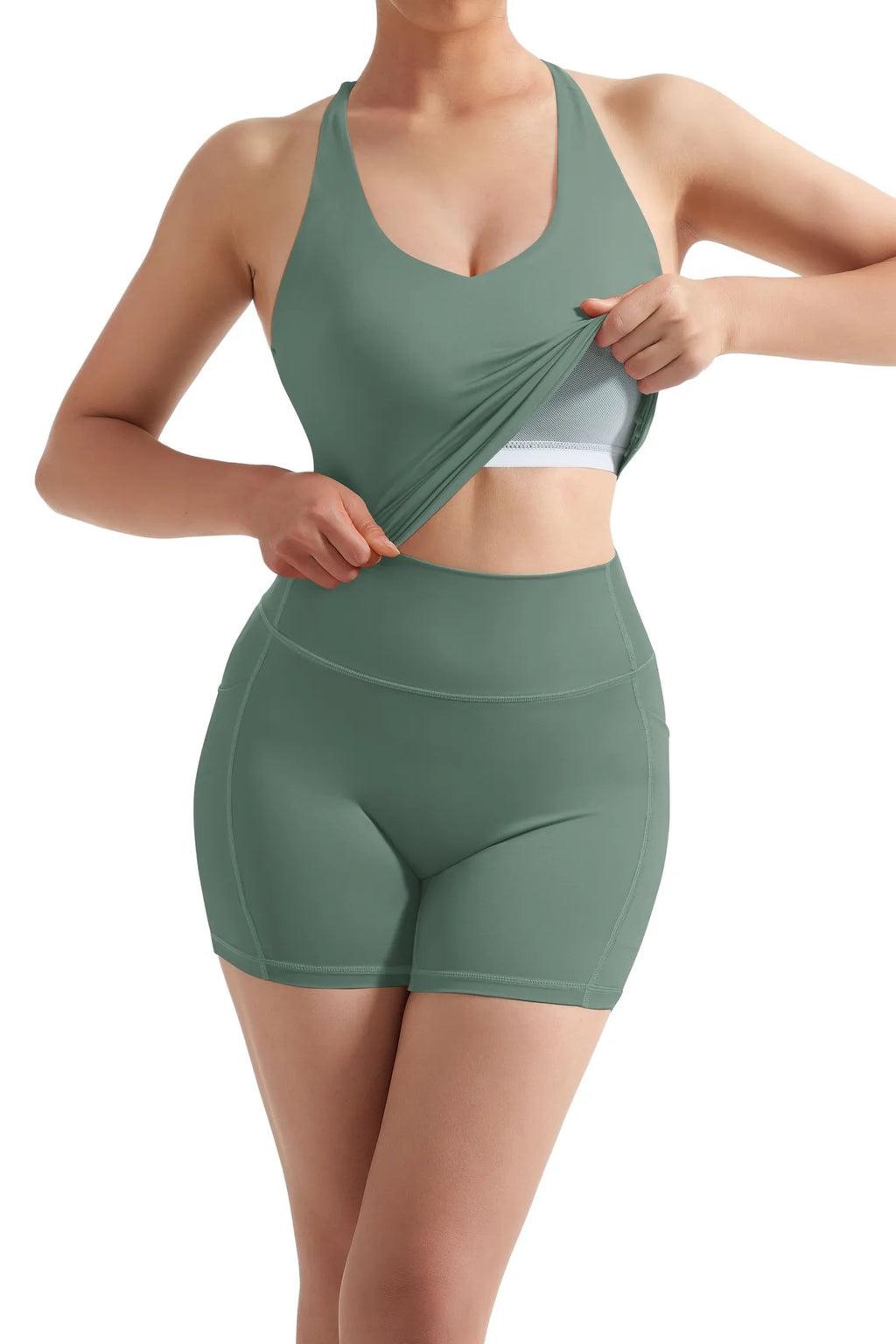Strappy Tank Top Workout Sets