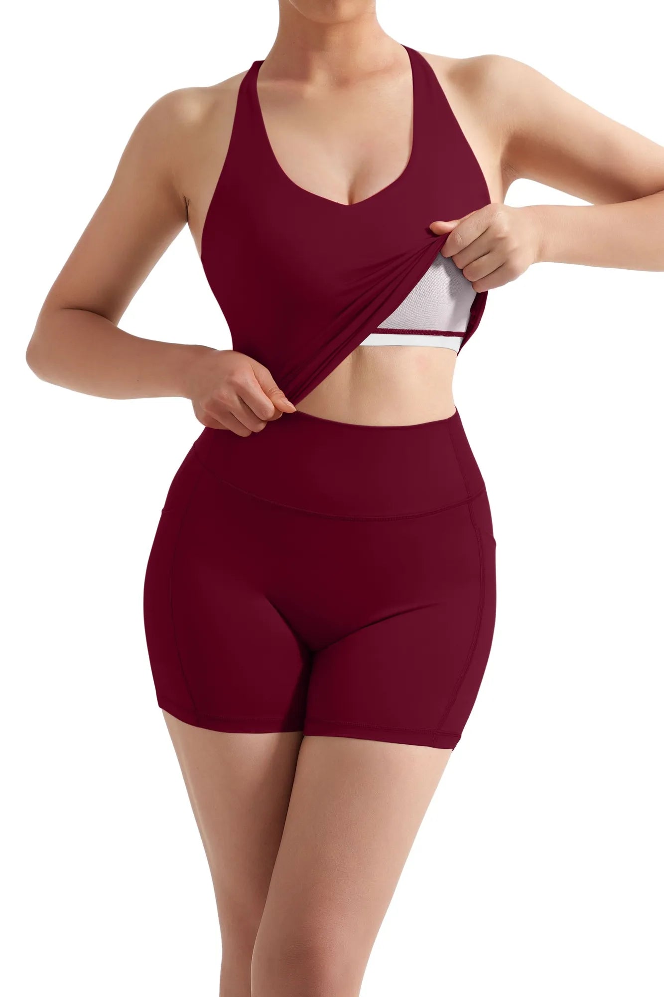 Strappy Tank Top Workout Sets