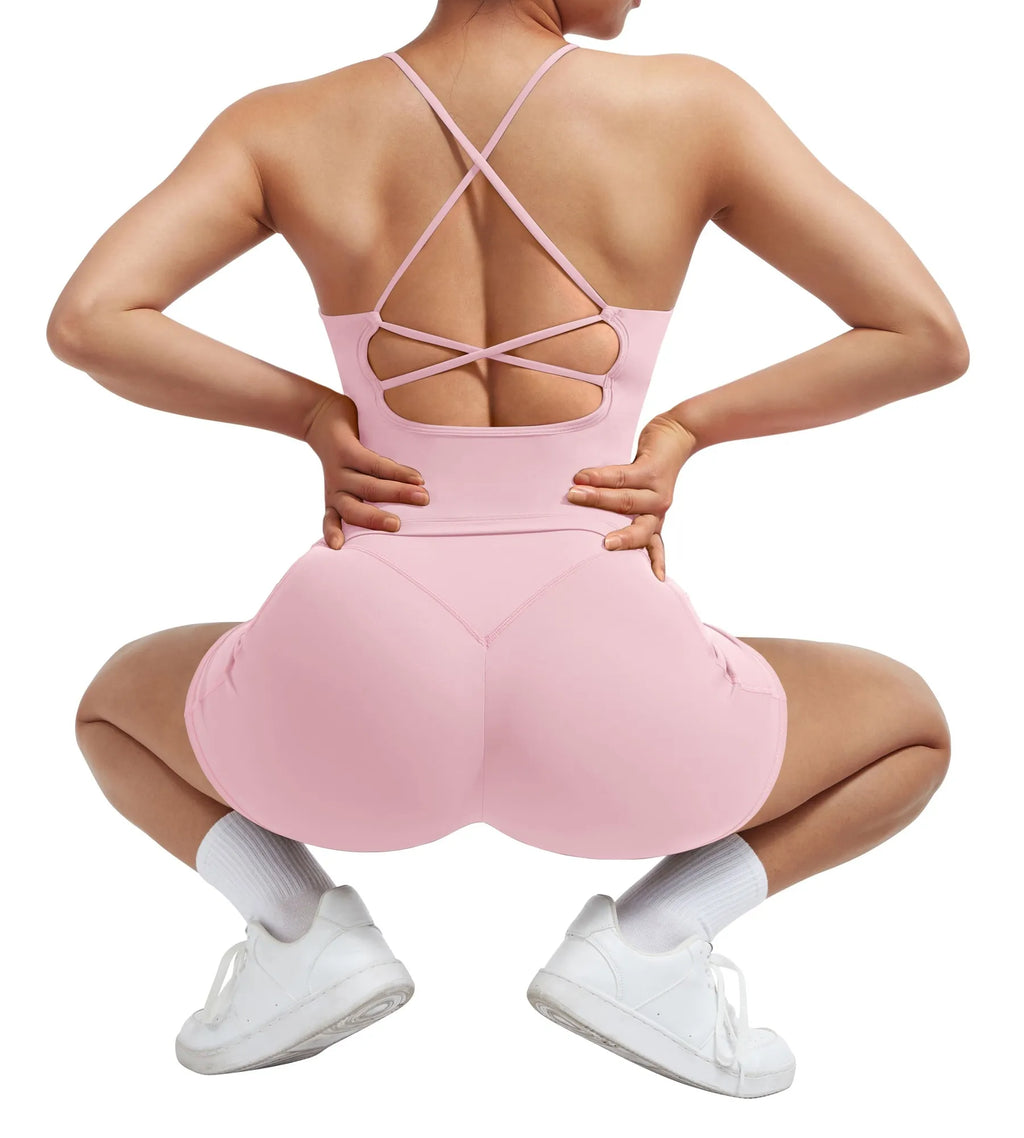 Strappy Tank Top Workout Sets