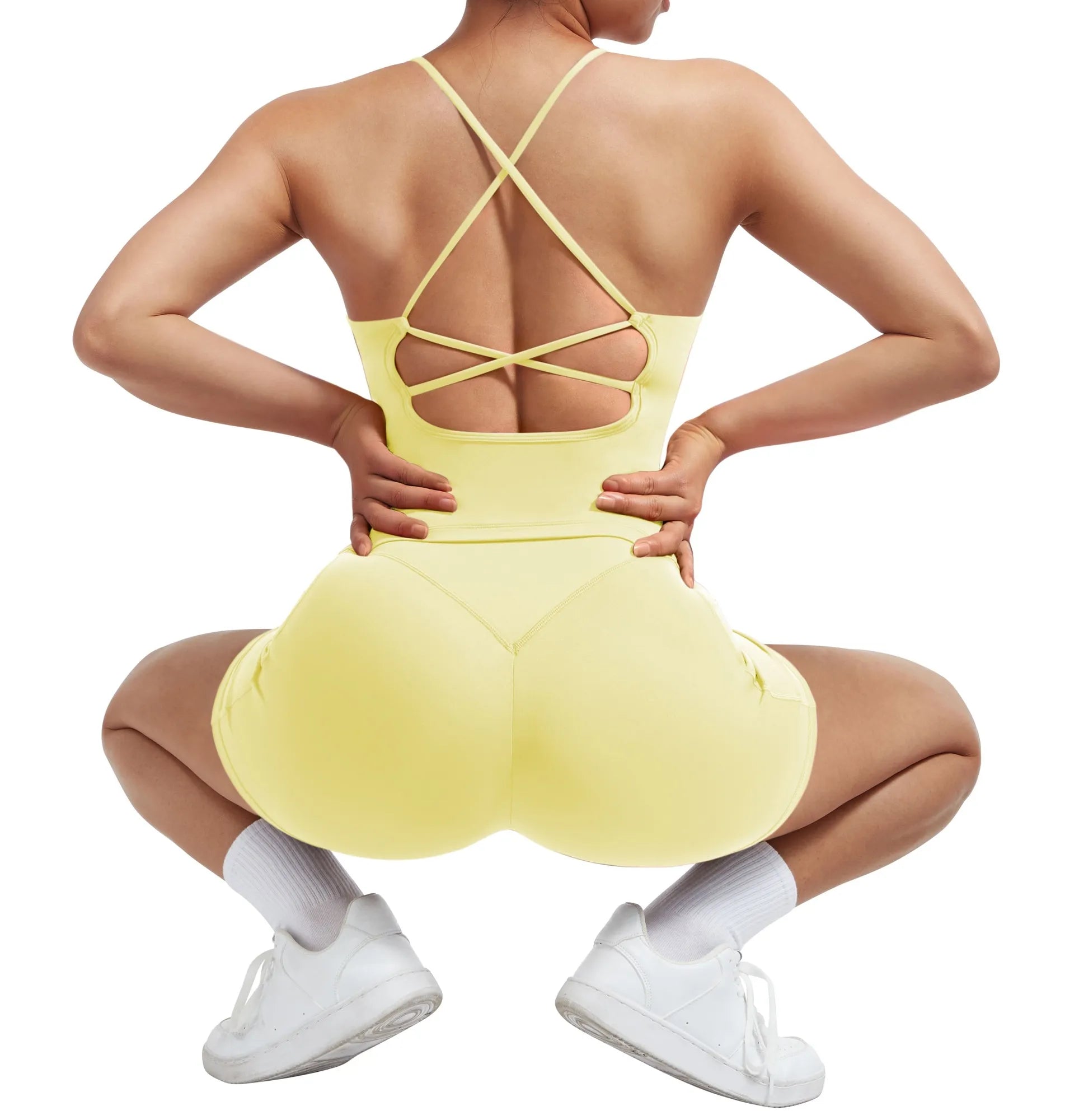 Strappy Tank Top Workout Sets