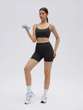 Spaghetti Straps Camis 2 Pieces Workout Sets