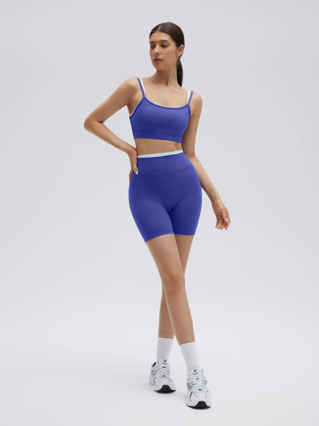 Spaghetti Straps Camis 2 Pieces Workout Sets