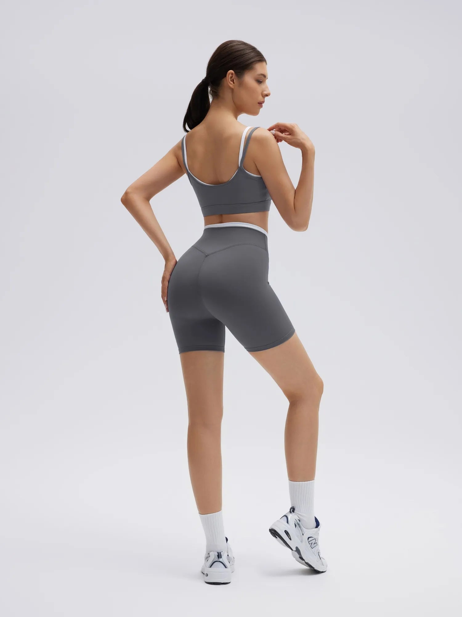 Spaghetti Straps Camis 2 Pieces Workout Sets