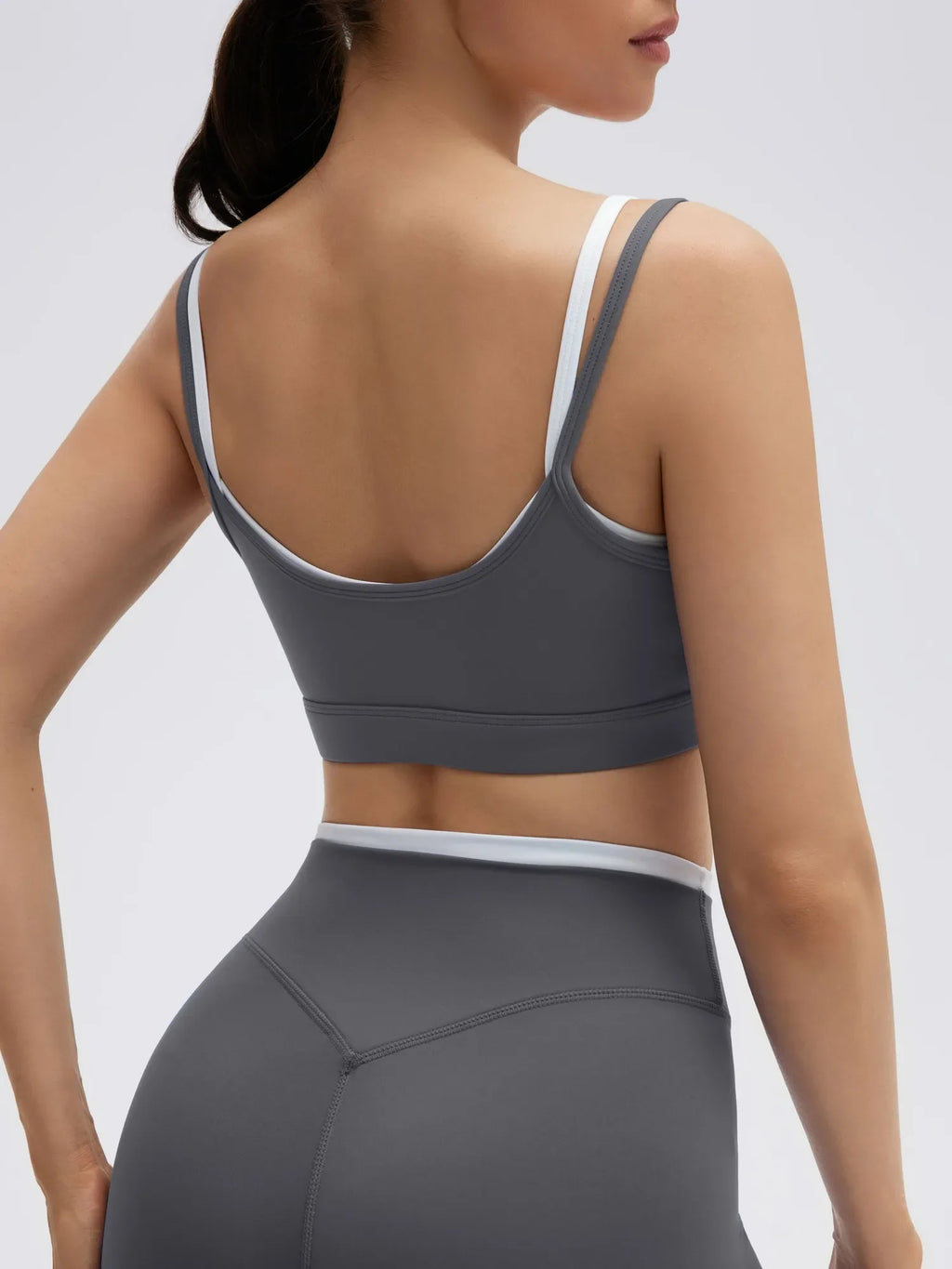 Spaghetti Straps Camis 2 Pieces Workout Sets