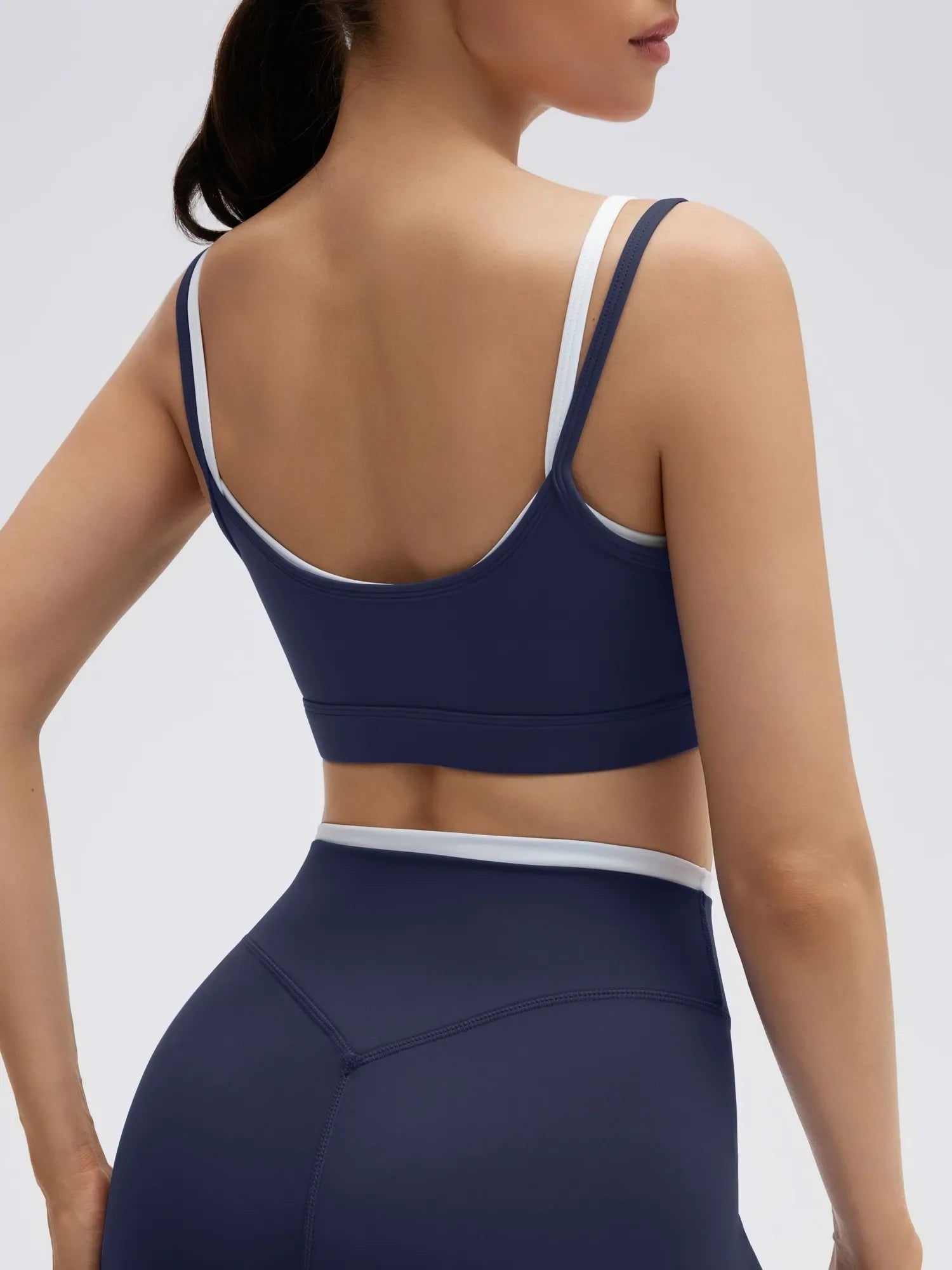 Spaghetti Straps Camis 2 Pieces Workout Sets