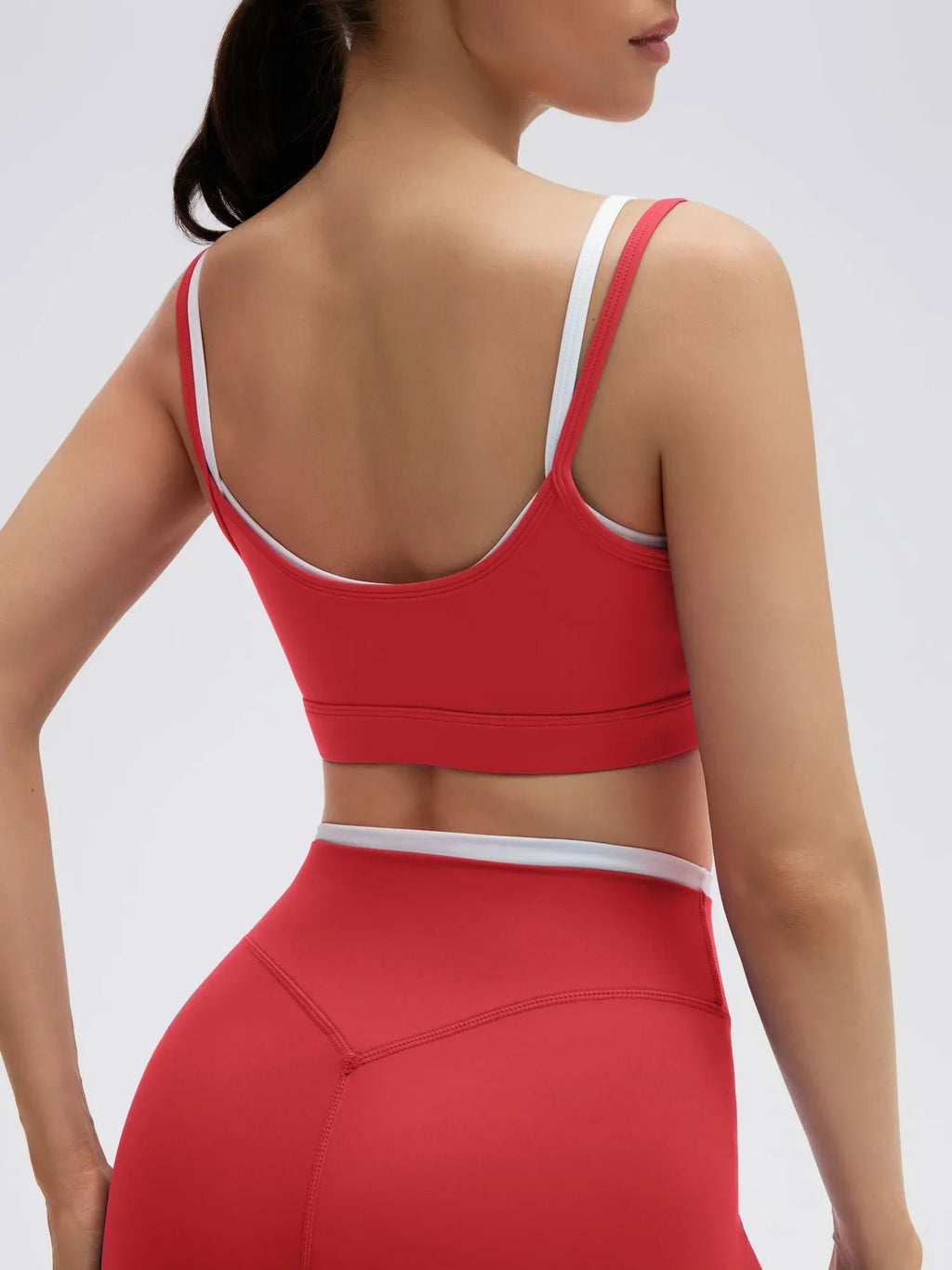 Spaghetti Straps Camis 2 Pieces Workout Sets