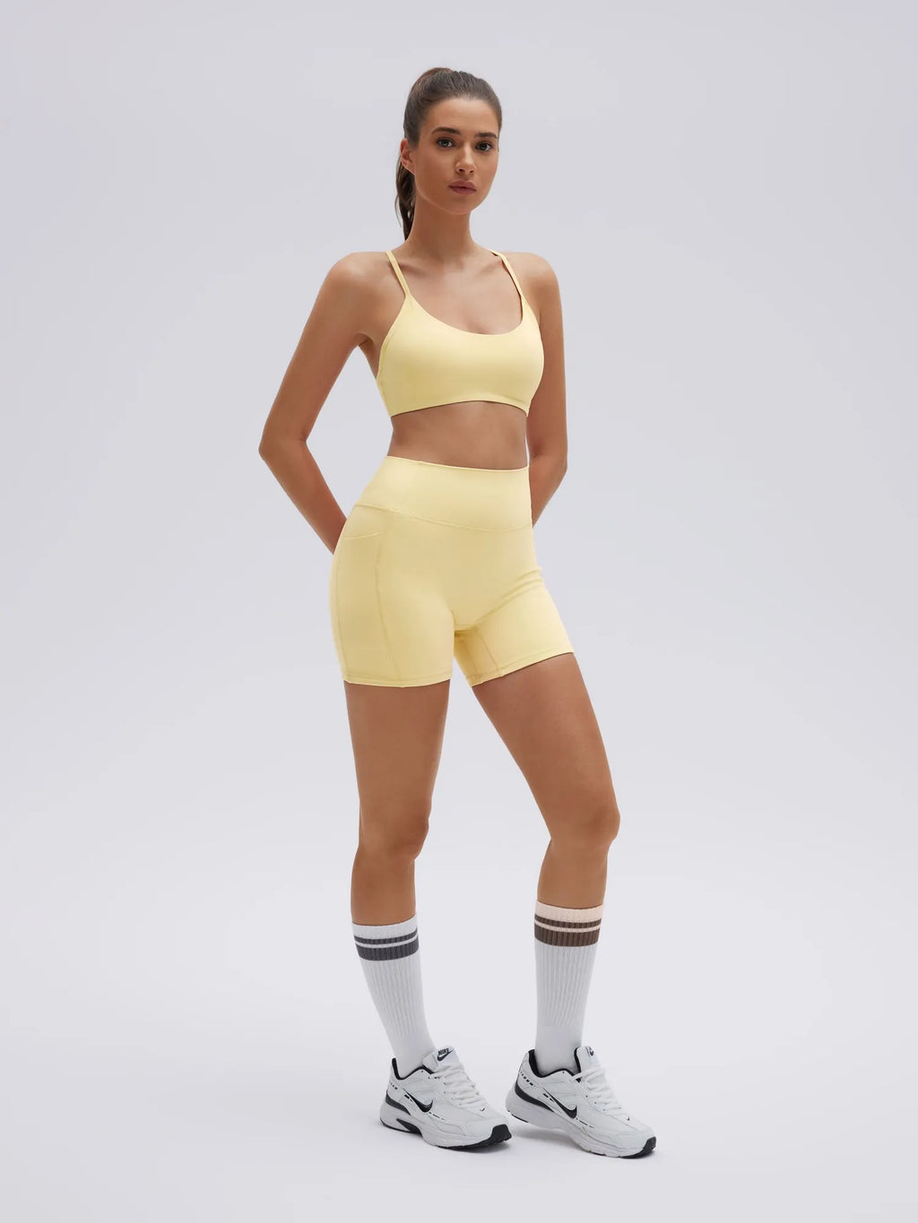 Y Back Sports Bras Workout Sets
