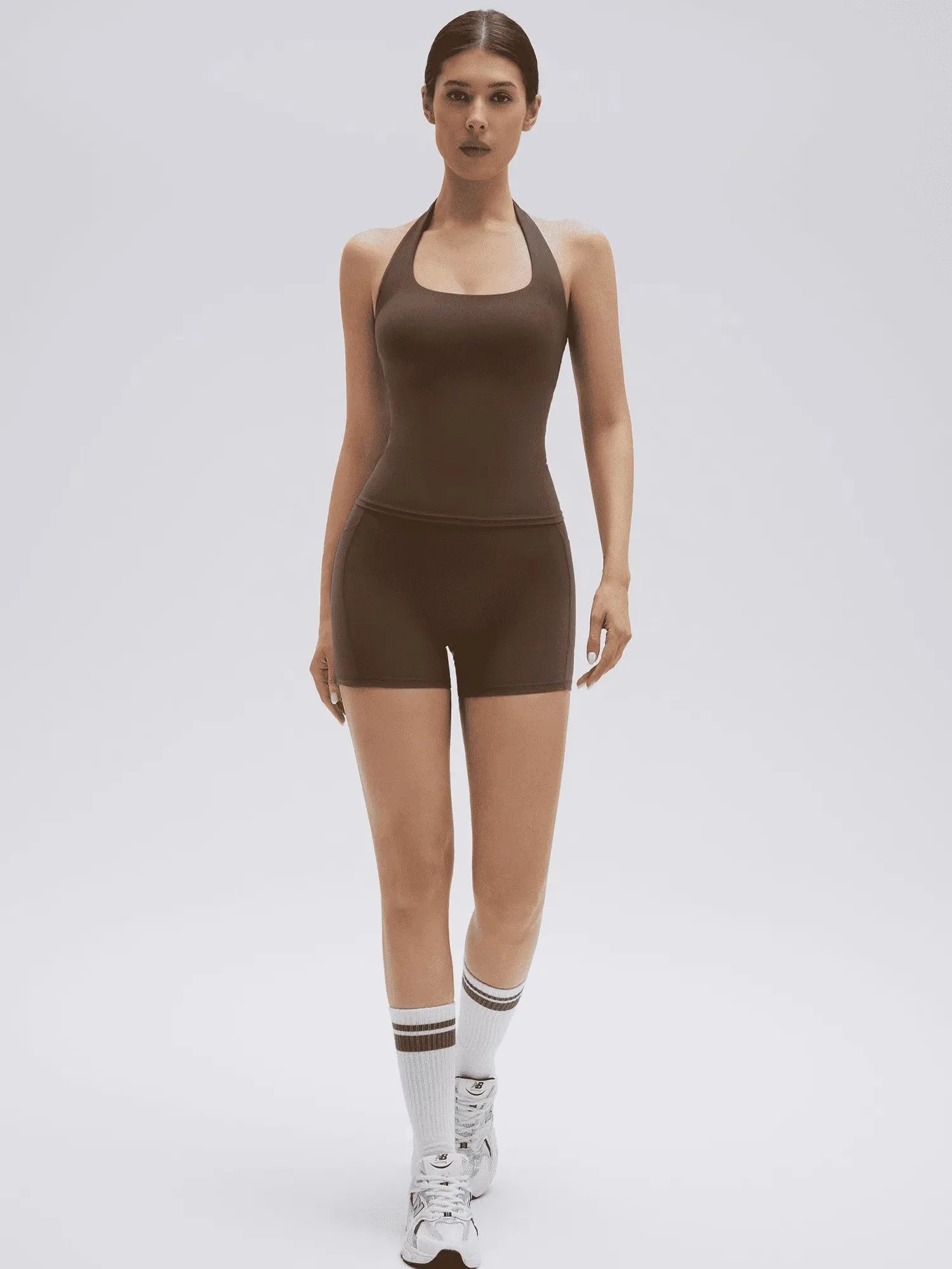 Halter Neck High Waisted Workout Sets