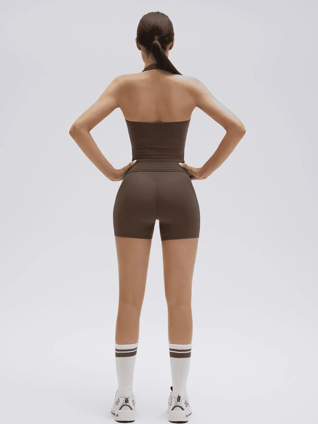 Halter Neck High Waisted Workout Sets