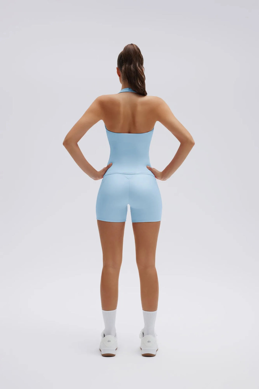 Halter Neck High Waisted Workout Sets