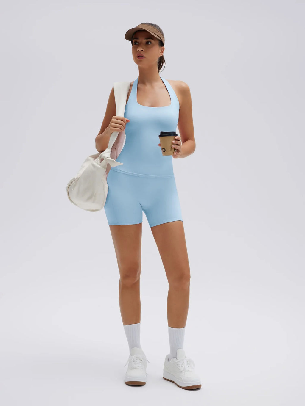 Halter Neck High Waisted Workout Sets