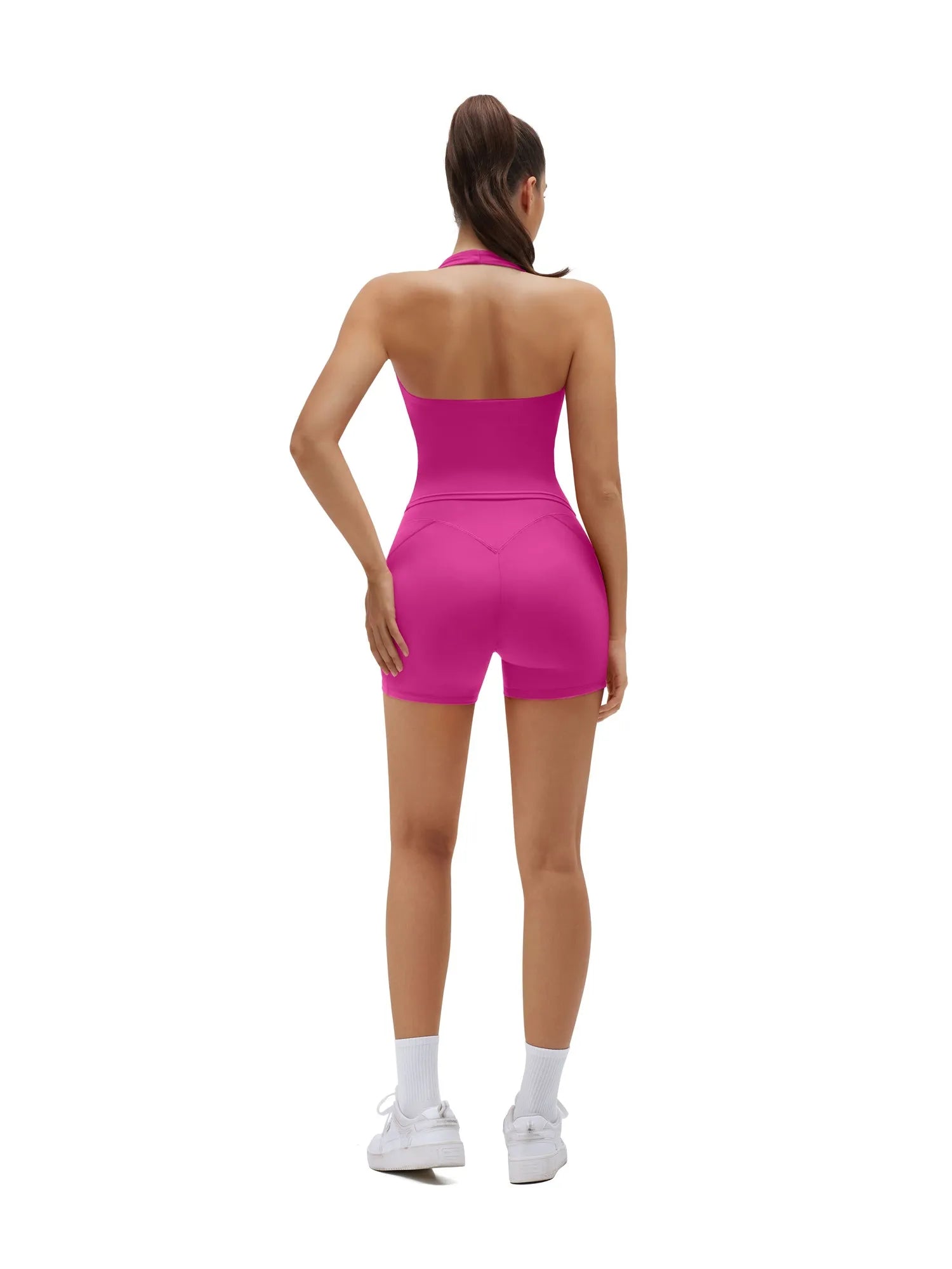 Halter Neck High Waisted Workout Sets