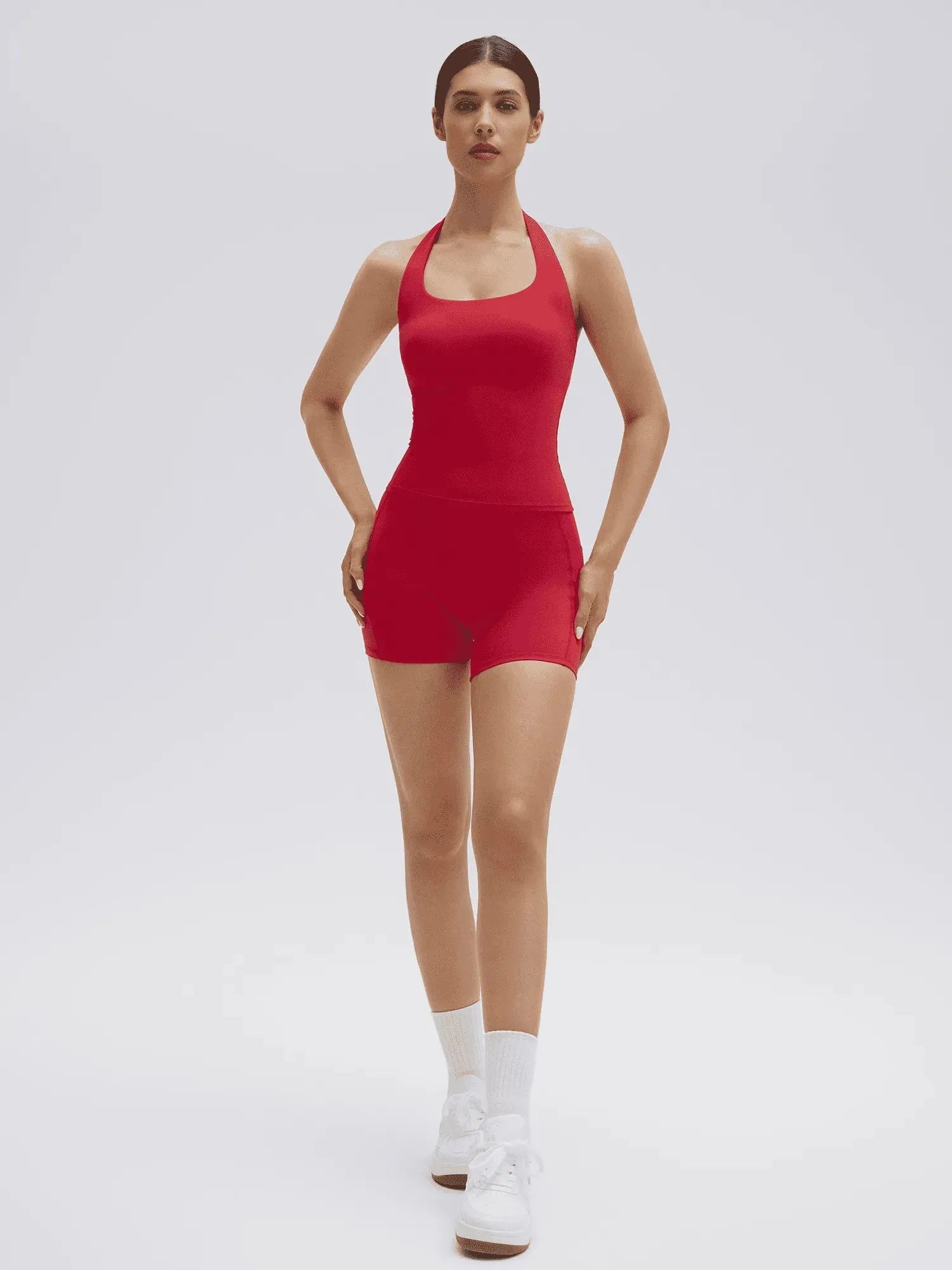 Halter Neck High Waisted Workout Sets