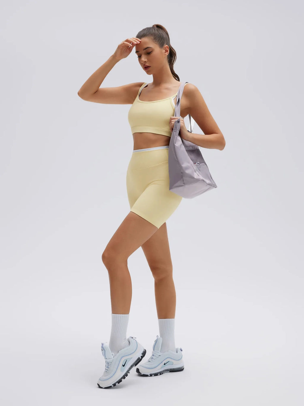 Spaghetti Straps Camis 2 Pieces Workout Sets