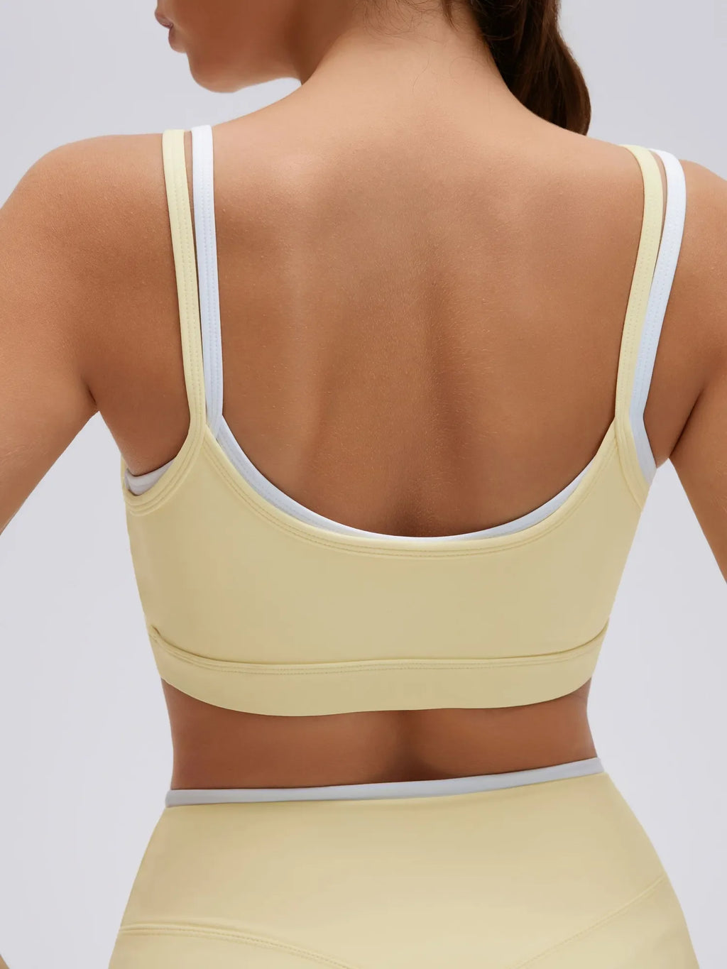Spaghetti Straps Camis 2 Pieces Workout Sets